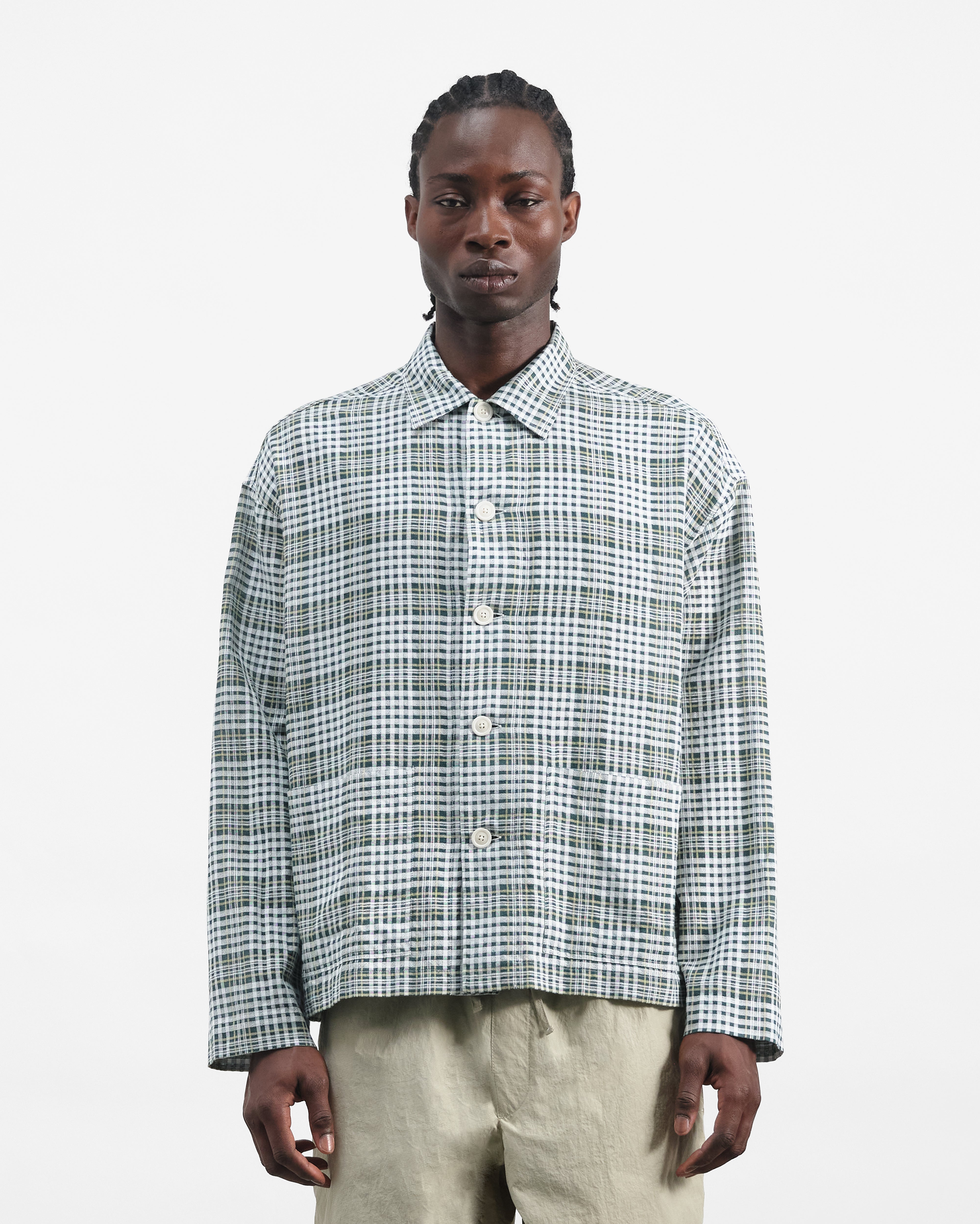 PJ Overshirt Multi | YMC | You Must Create