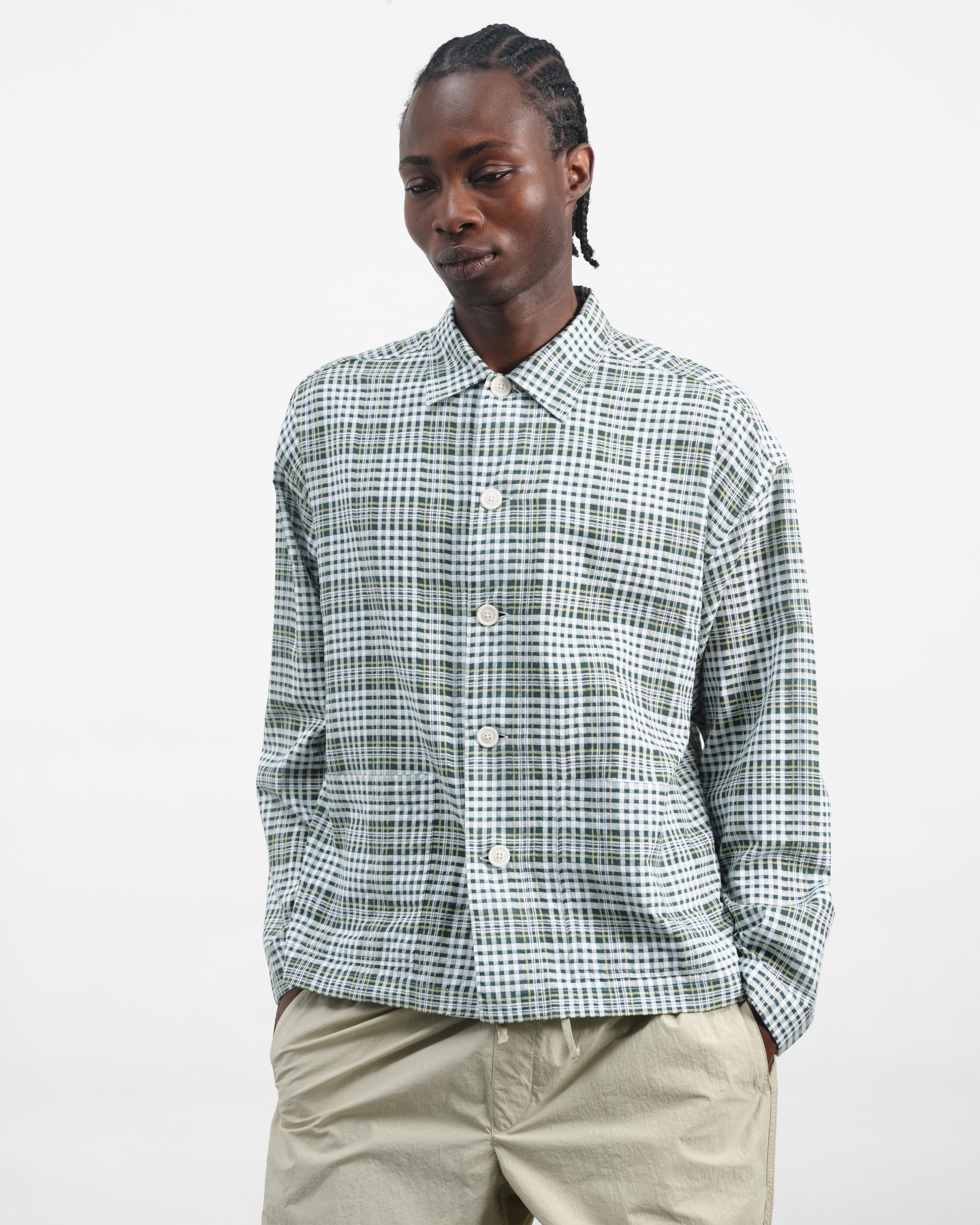 PJ Overshirt Multi | YMC | You Must Create