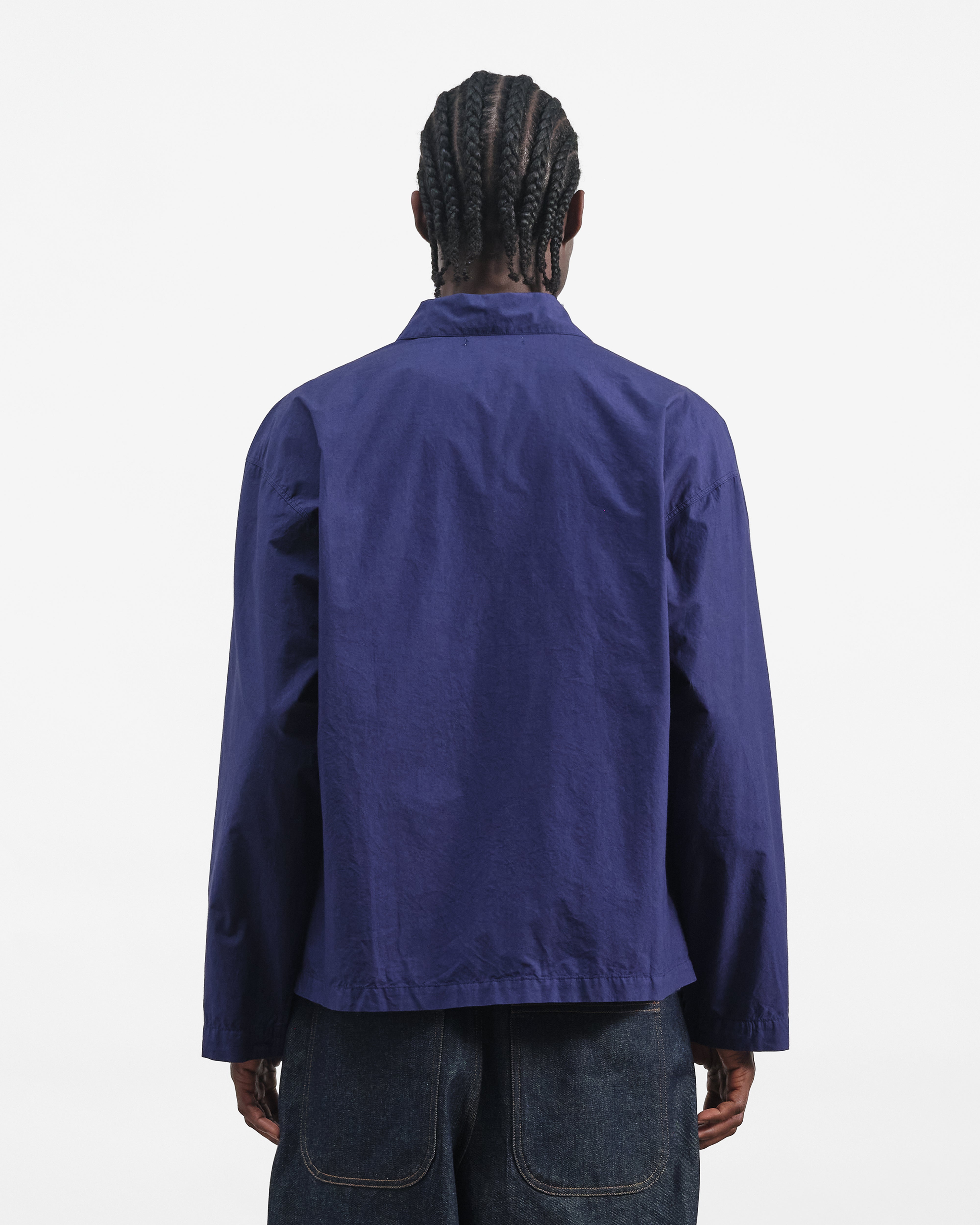 Military Shirt Blue | YMC | You Must Create
