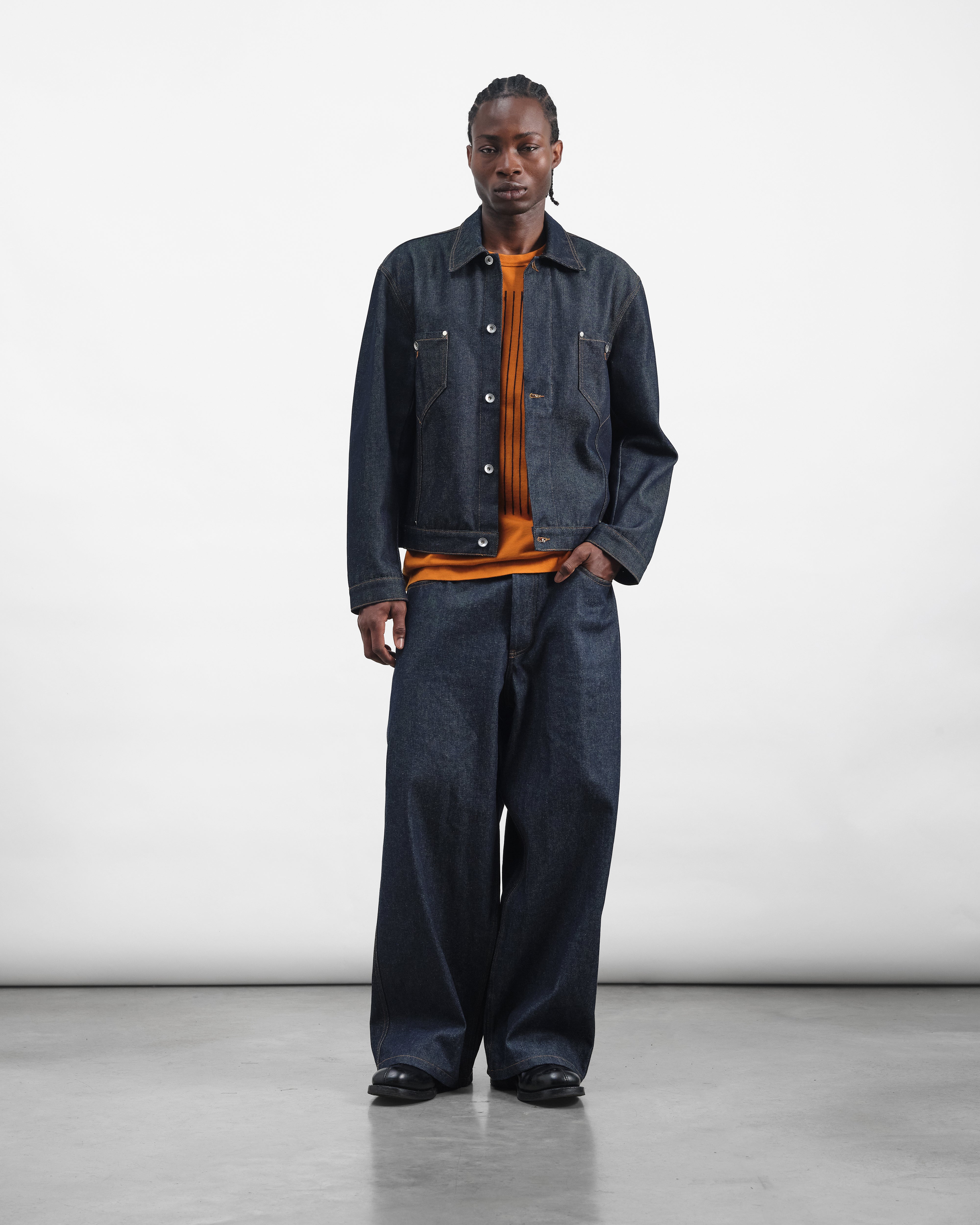 Loft Jacket Indigo | YMC | You Must Create
