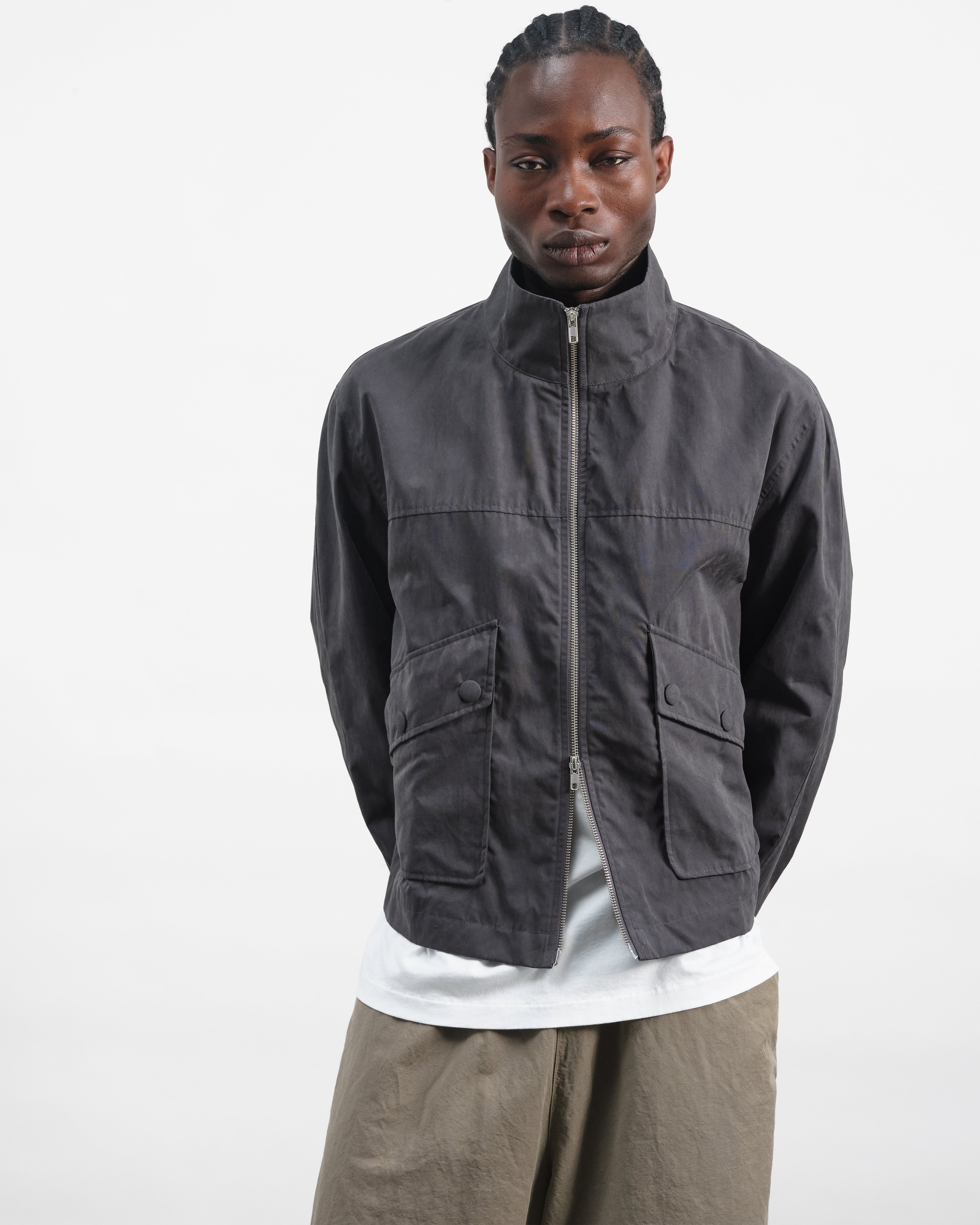 Motors Jacket Grey | YMC | You Must Create