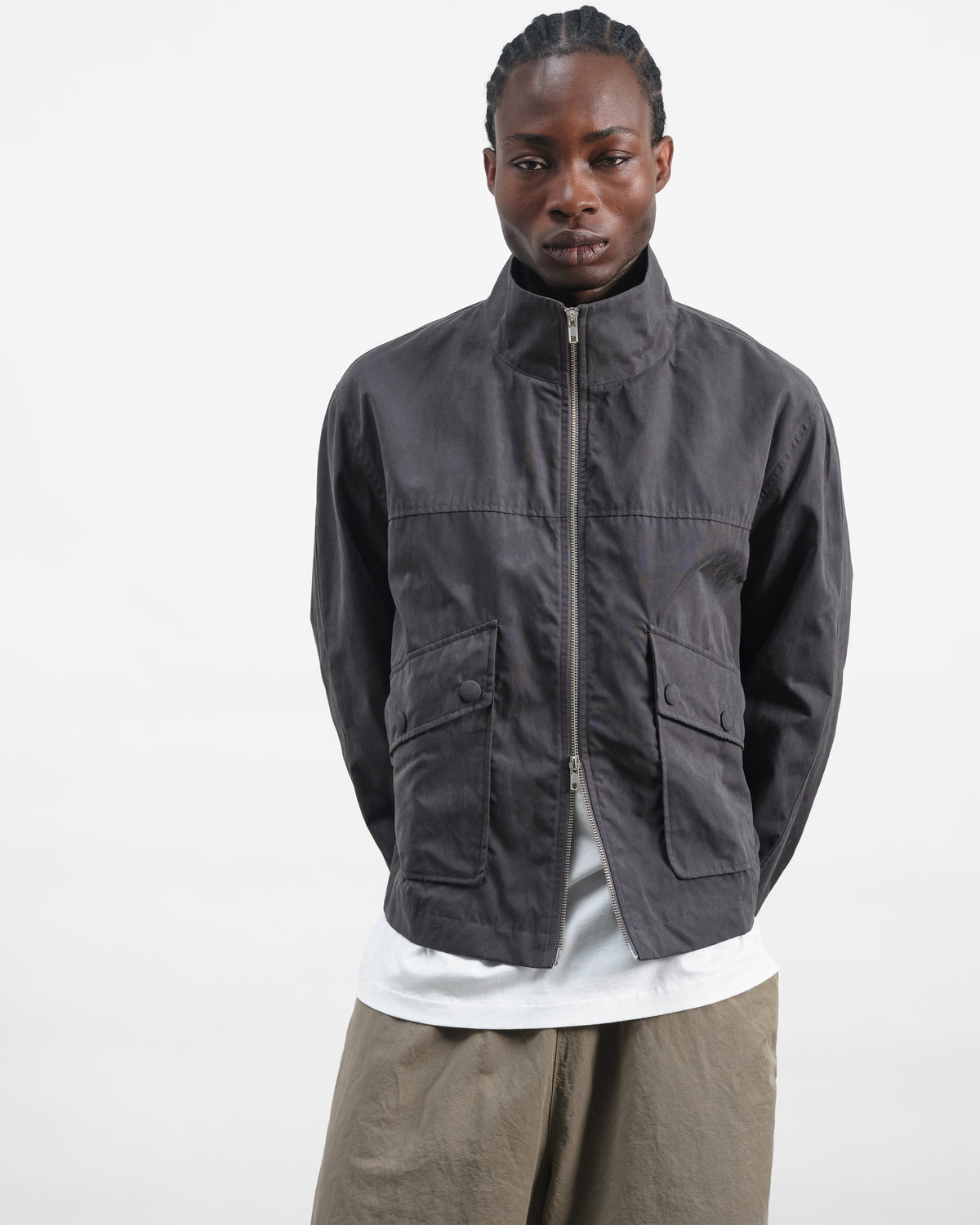 Motors Jacket Grey | YMC | You Must Create