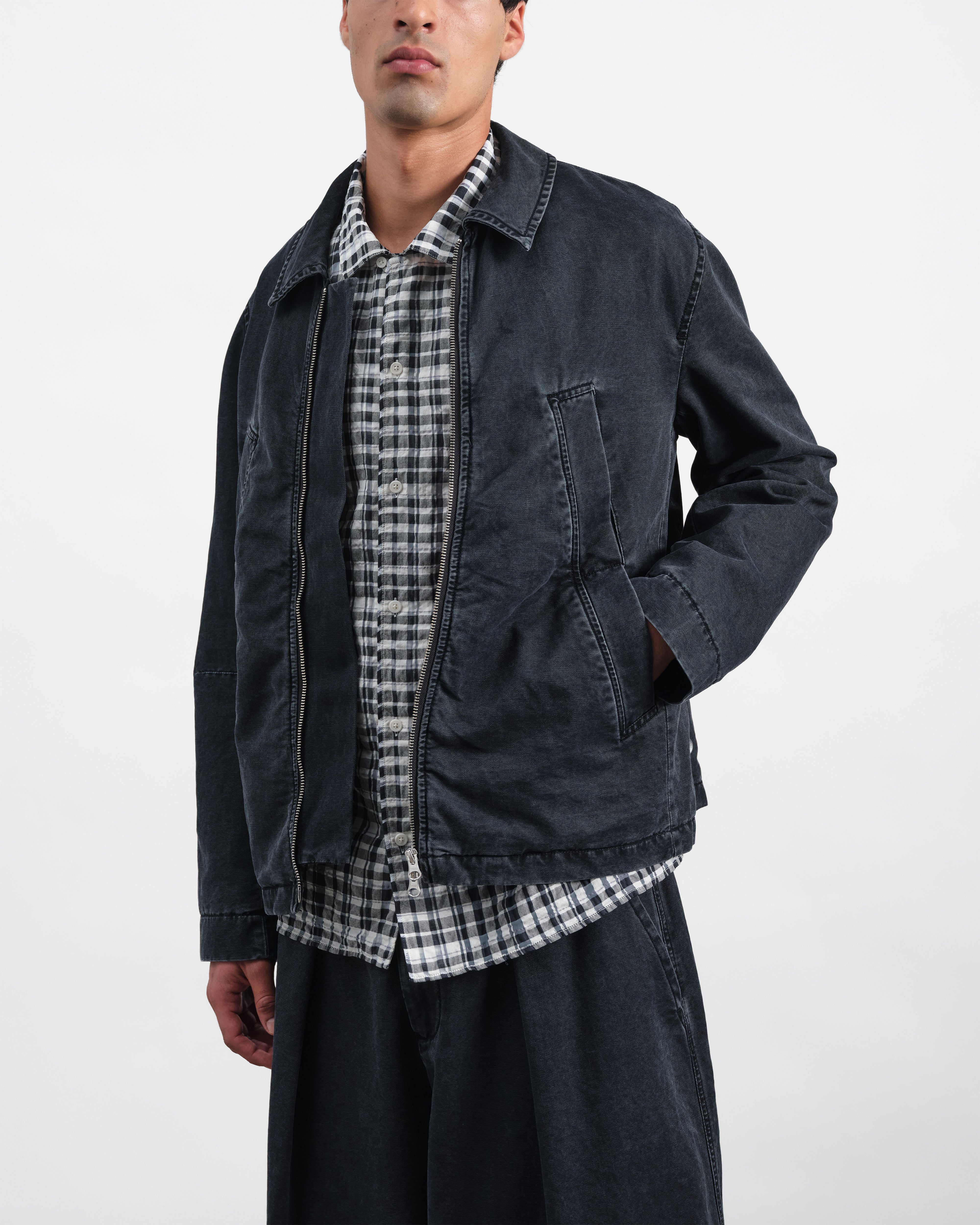 Repetition Jacket Charcoal | YMC | You Must Create
