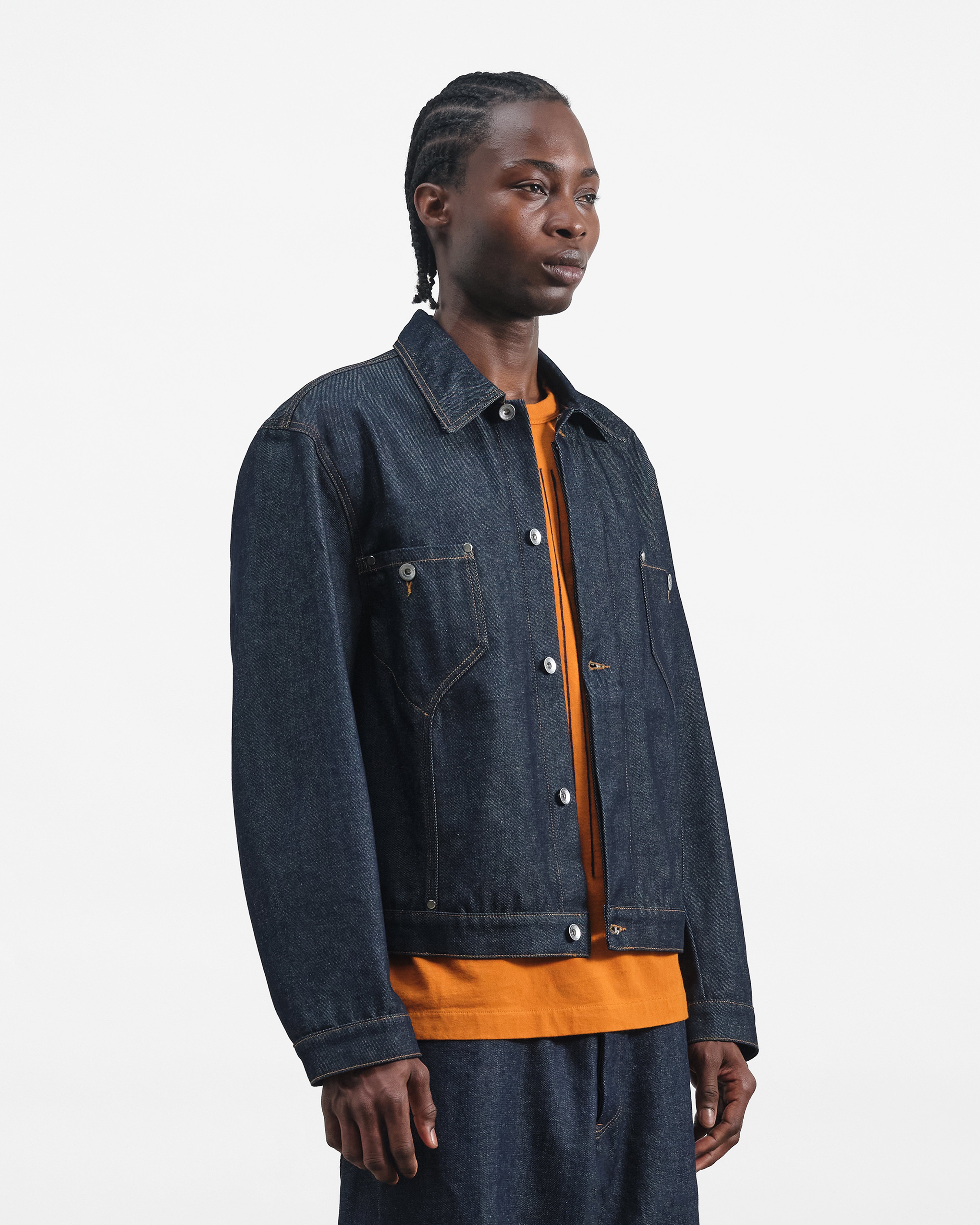 Loft Jacket Indigo | YMC | You Must Create