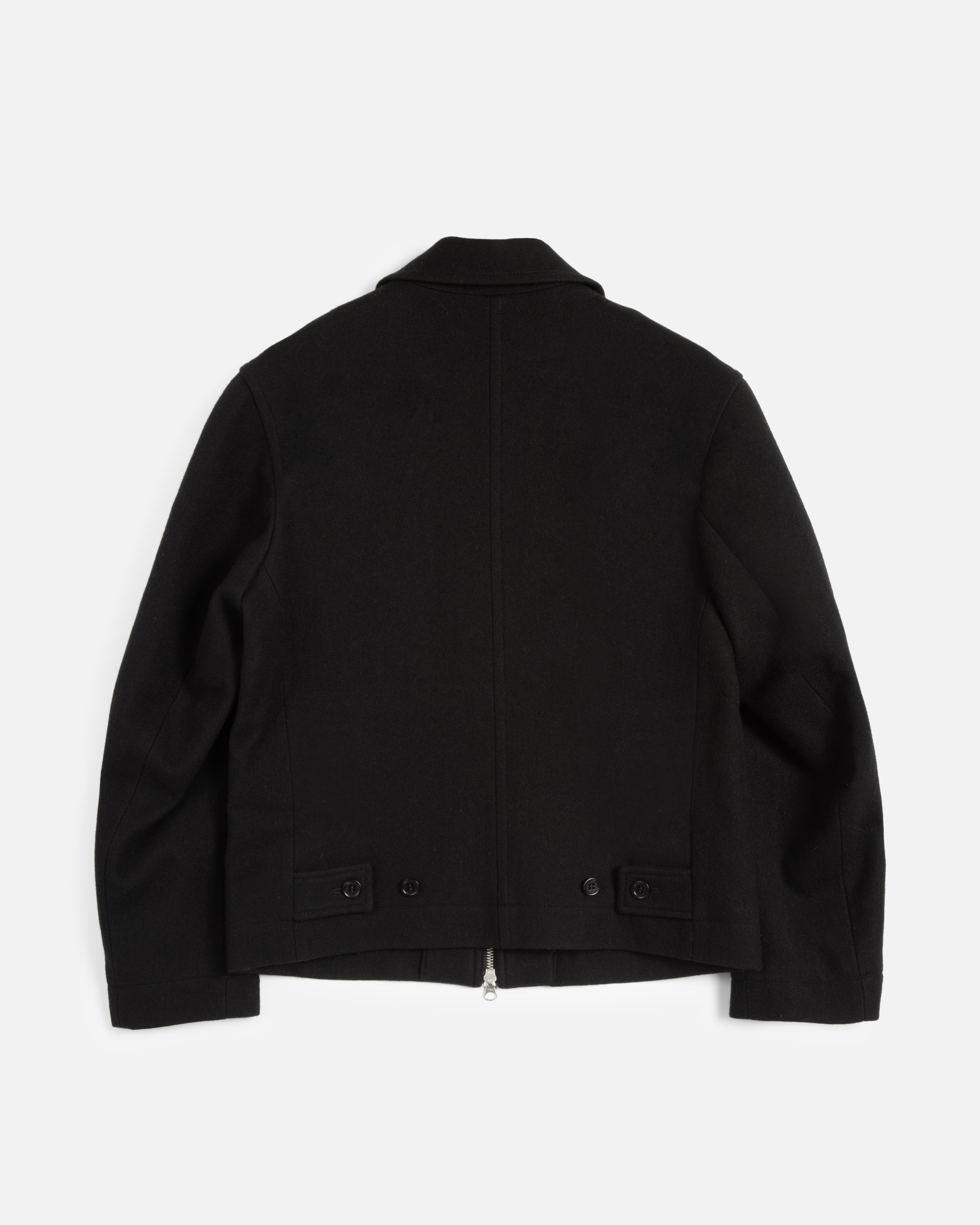 未使用　ARTISAN embroidery wool jacket black Repetition Jacket Black | YMC | You Must Create