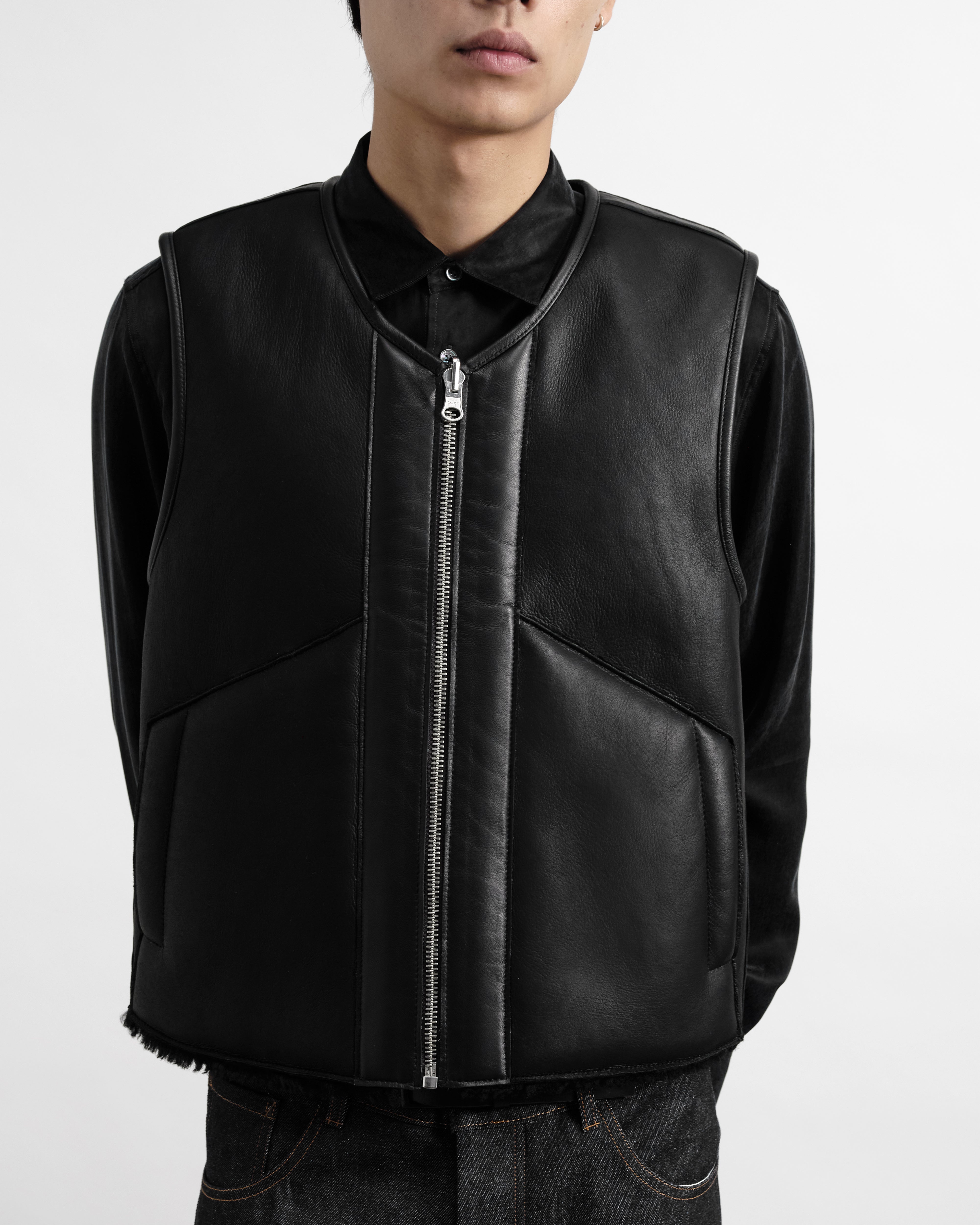 Drome Gilet Black | YMC | You Must Create
