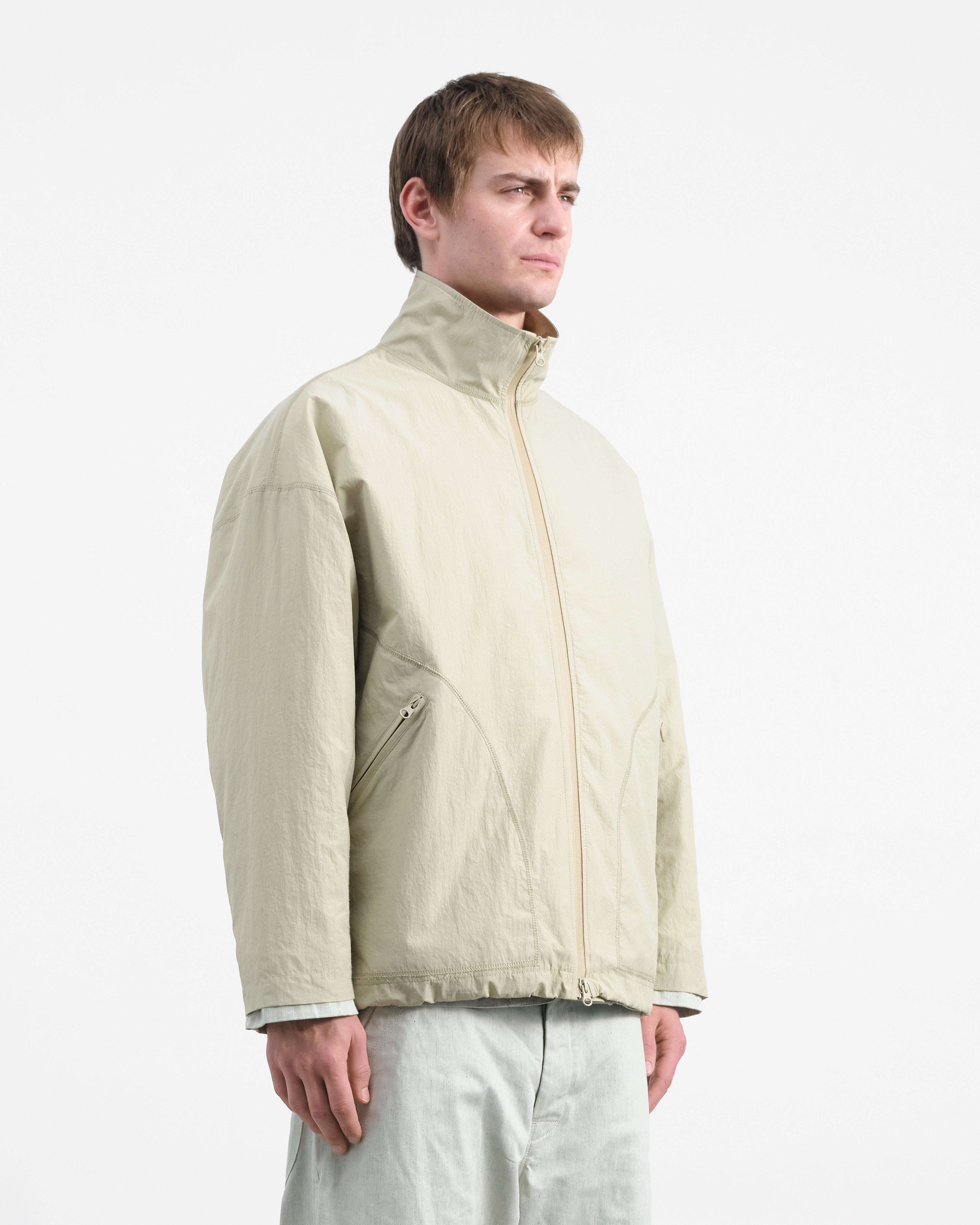 ジャケット・アウター STONE  Cotton Resin Coated Zipped Stone Island Zip-Front Cotton Shirt Jacket | Saks Fifth Avenue