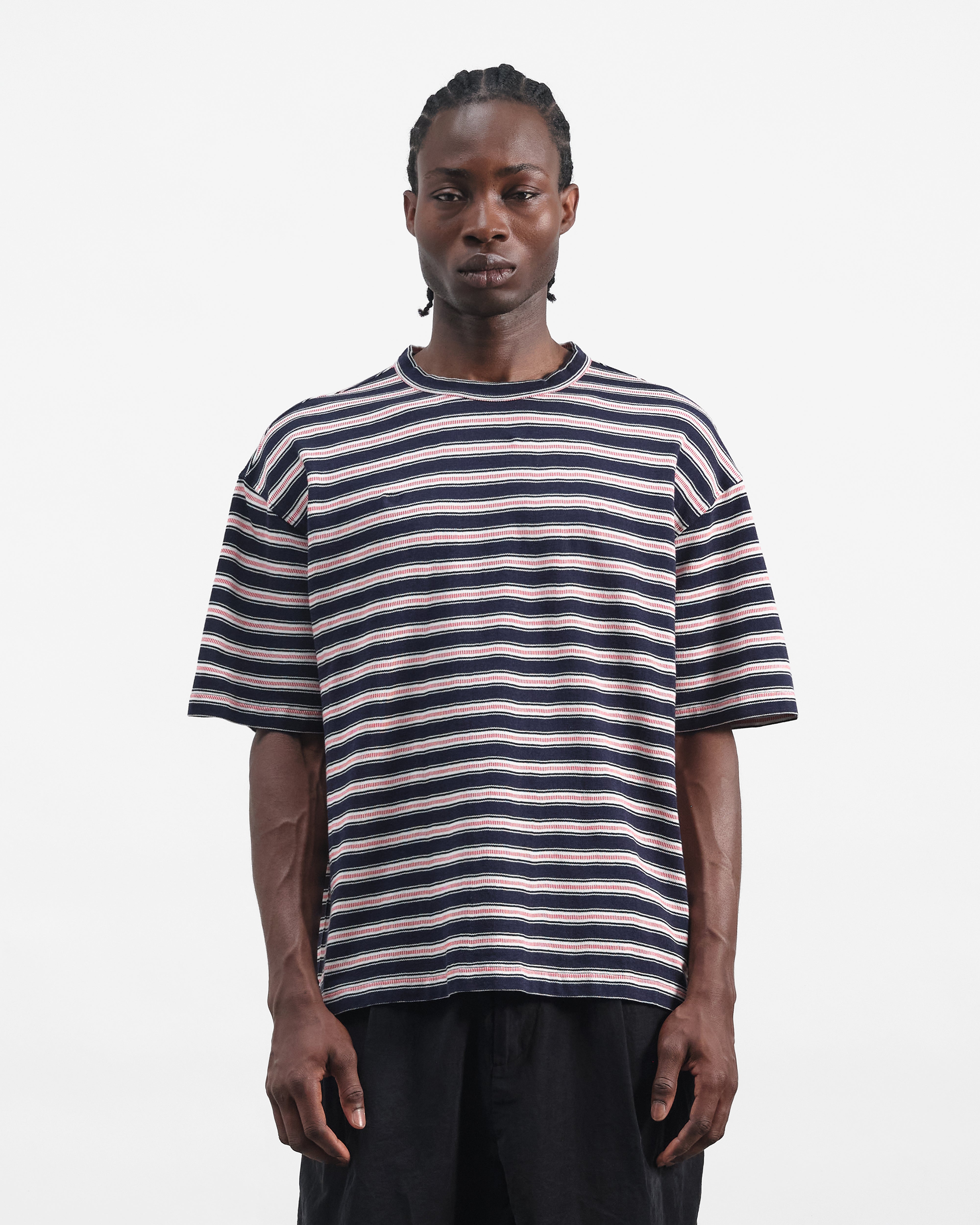 Triple Pocket T-Shirt Blue | YMC | You Must Create