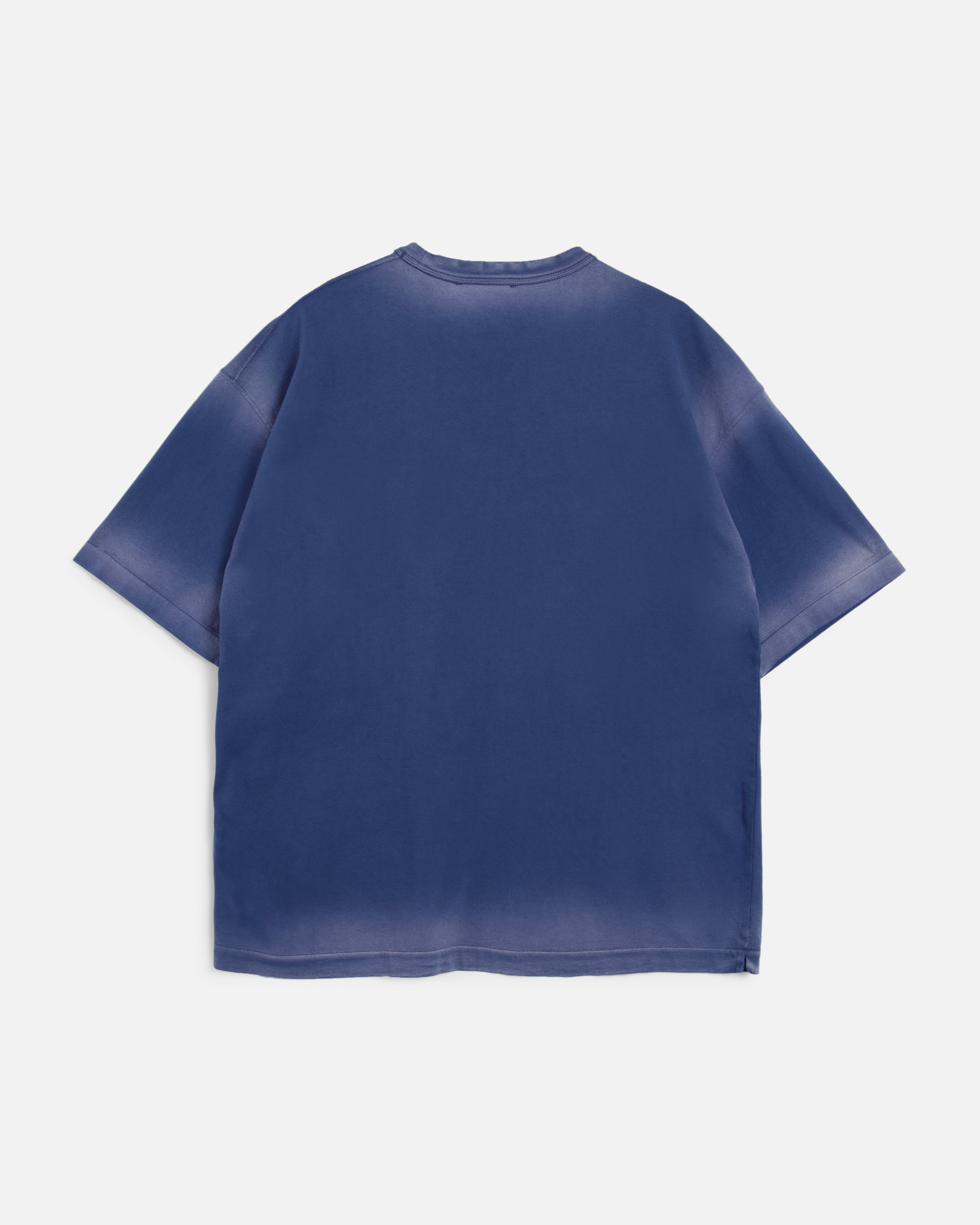 Triple Pocket T-Shirt Blue | YMC | You Must Create