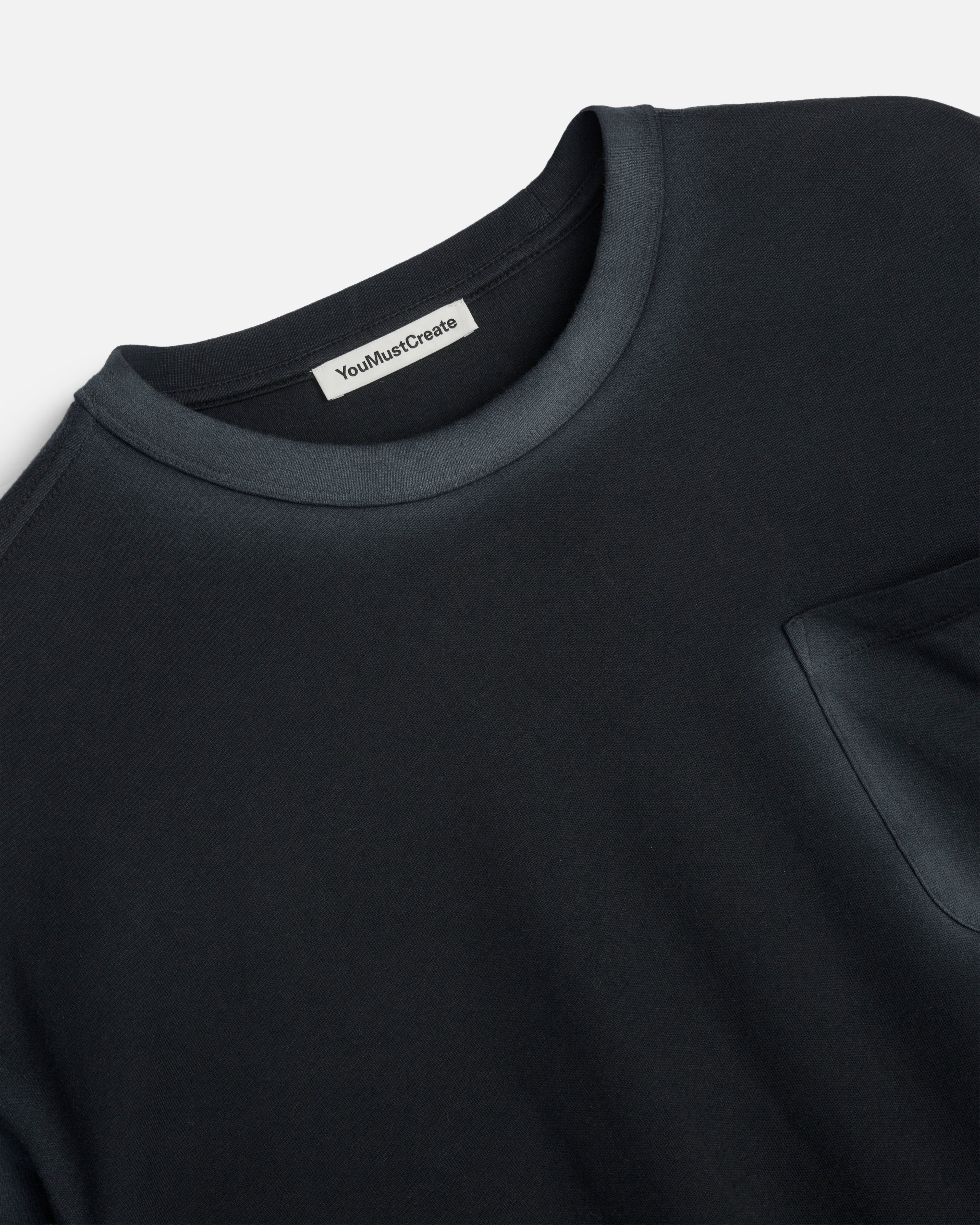 Triple Pocket T-Shirt Black | YMC | You Must Create