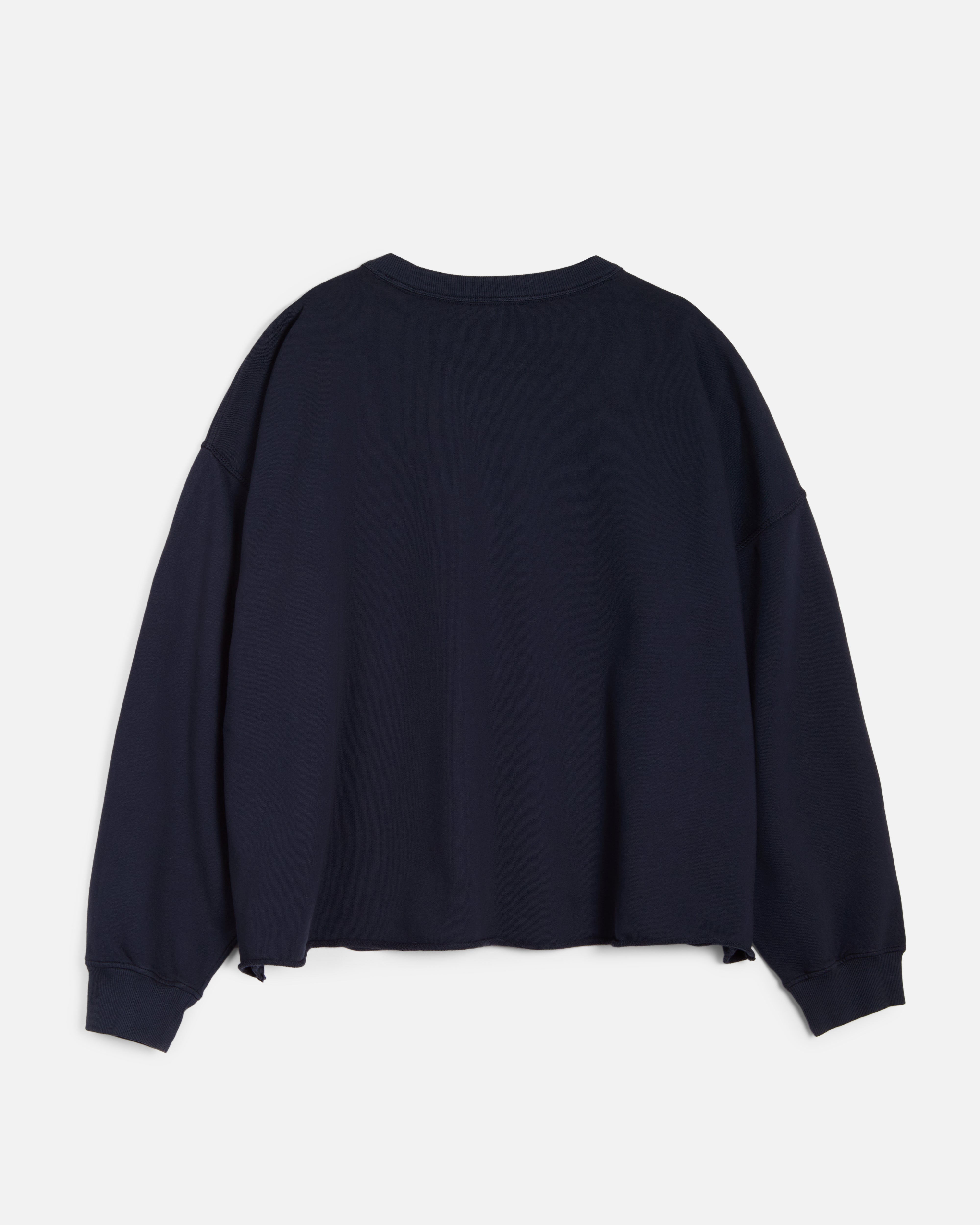 トップス ka na ta sea stand sweat navy 0 1200W-60274-Black-0-