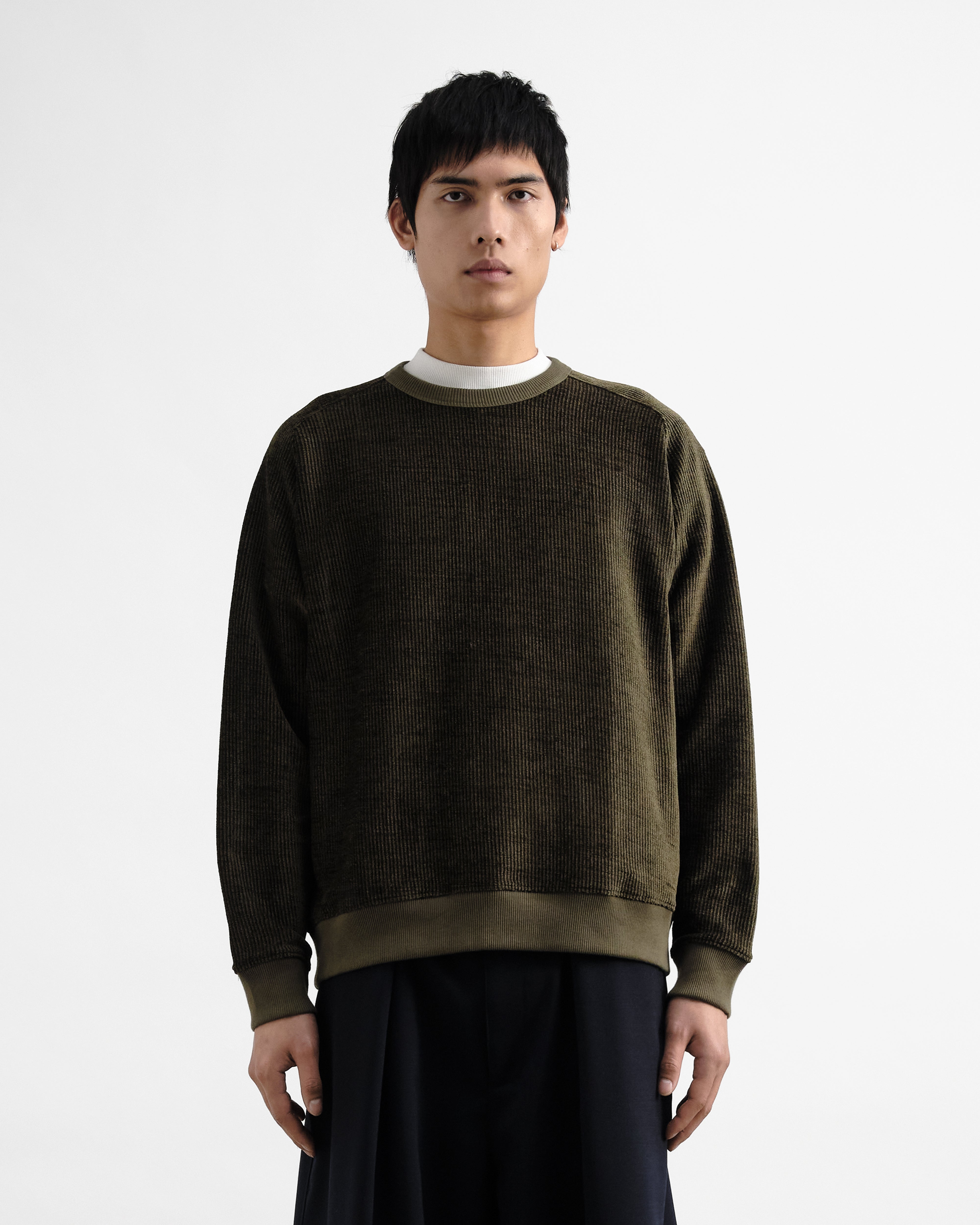 Almost Grown Sweatshirt Olive | YMC | You Must Create