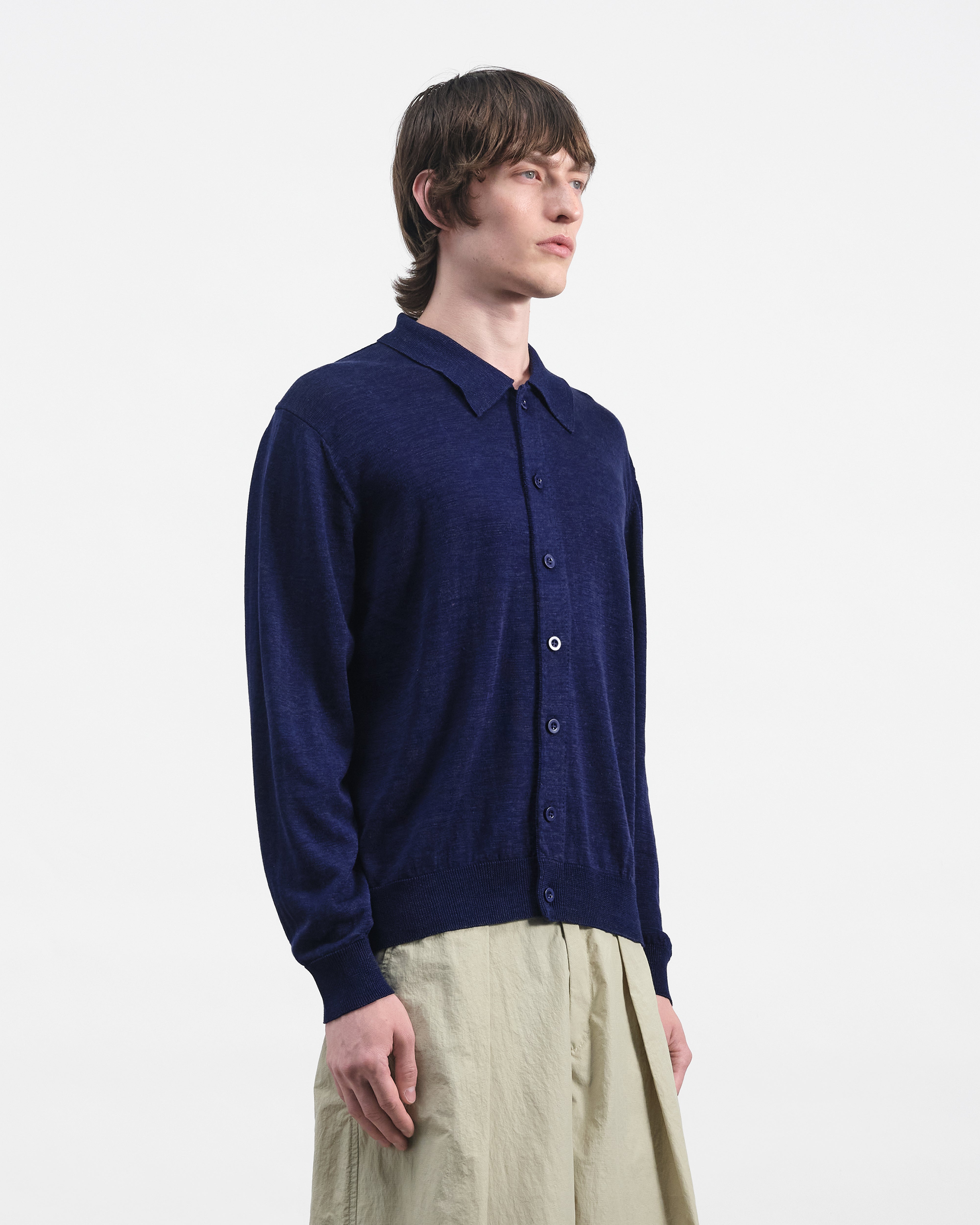 Rat Pack Cardigan Navy | YMC | You Must Create