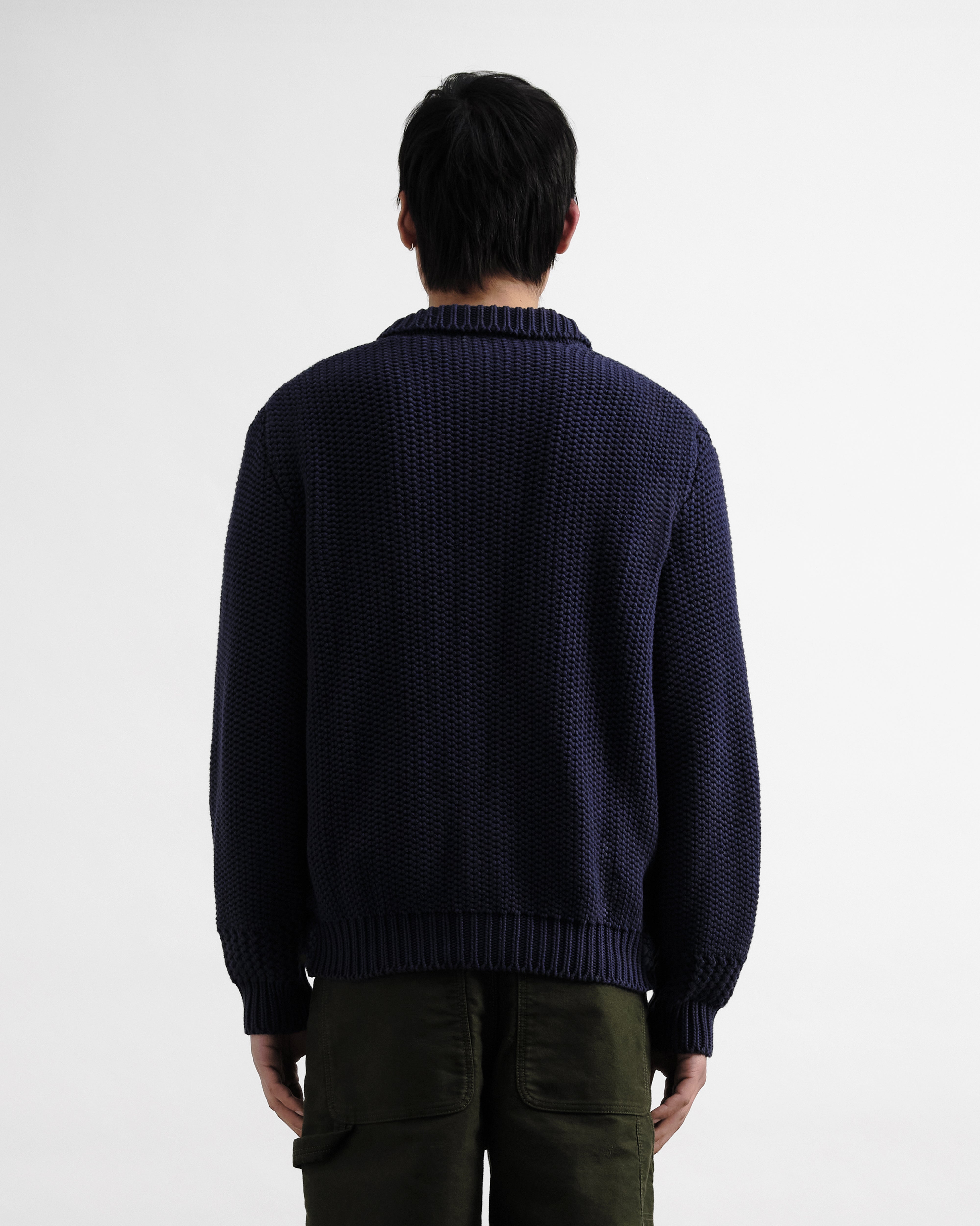 24時間以内発送【美品】YMC Rat Pack Knit Cardigan YMC Rat Pack Cardigan, Black – Glasswing
