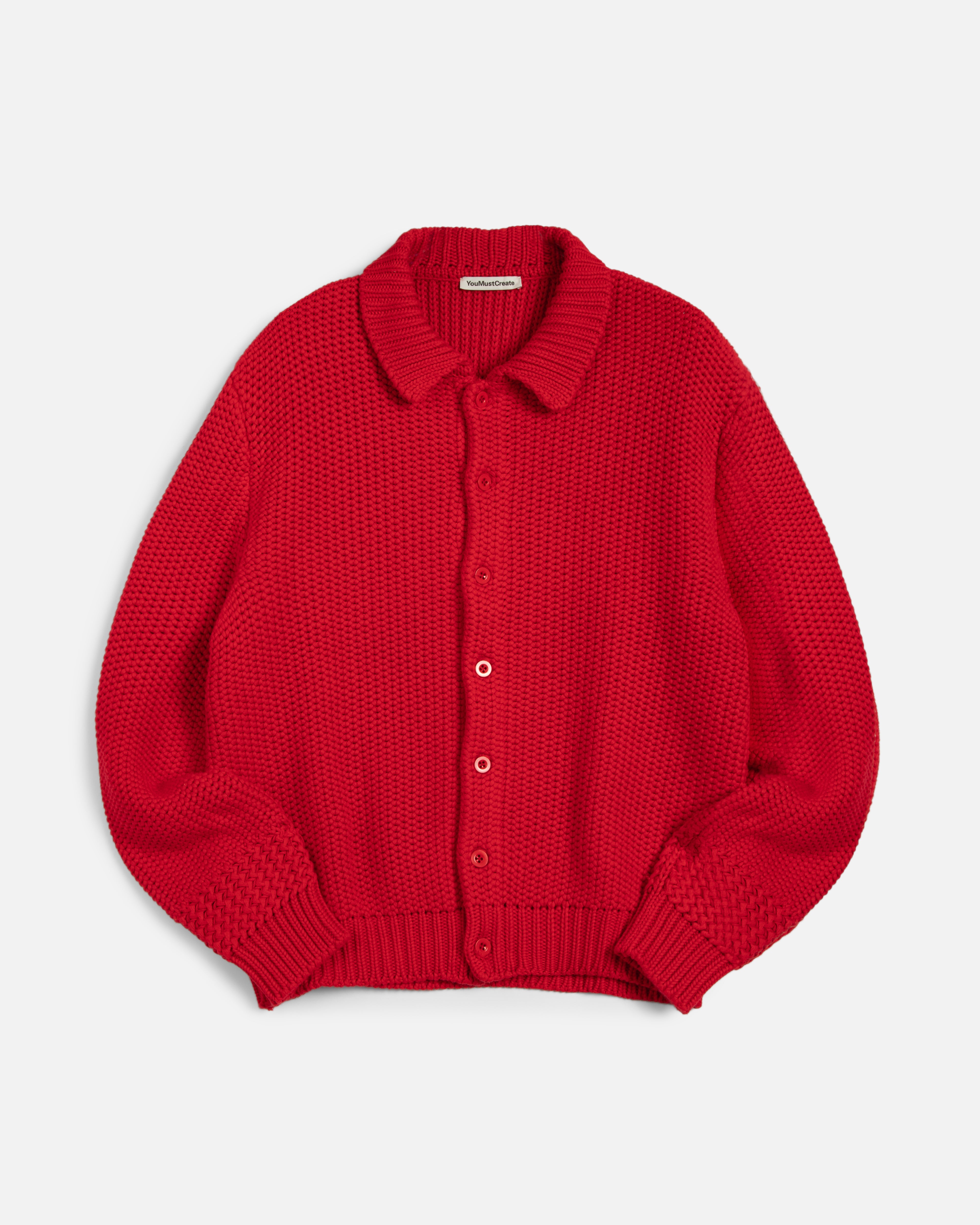 24時間以内発送【美品】YMC Rat Pack Knit Cardigan YMC Rat Pack Cardigan in Brown Multi YMC