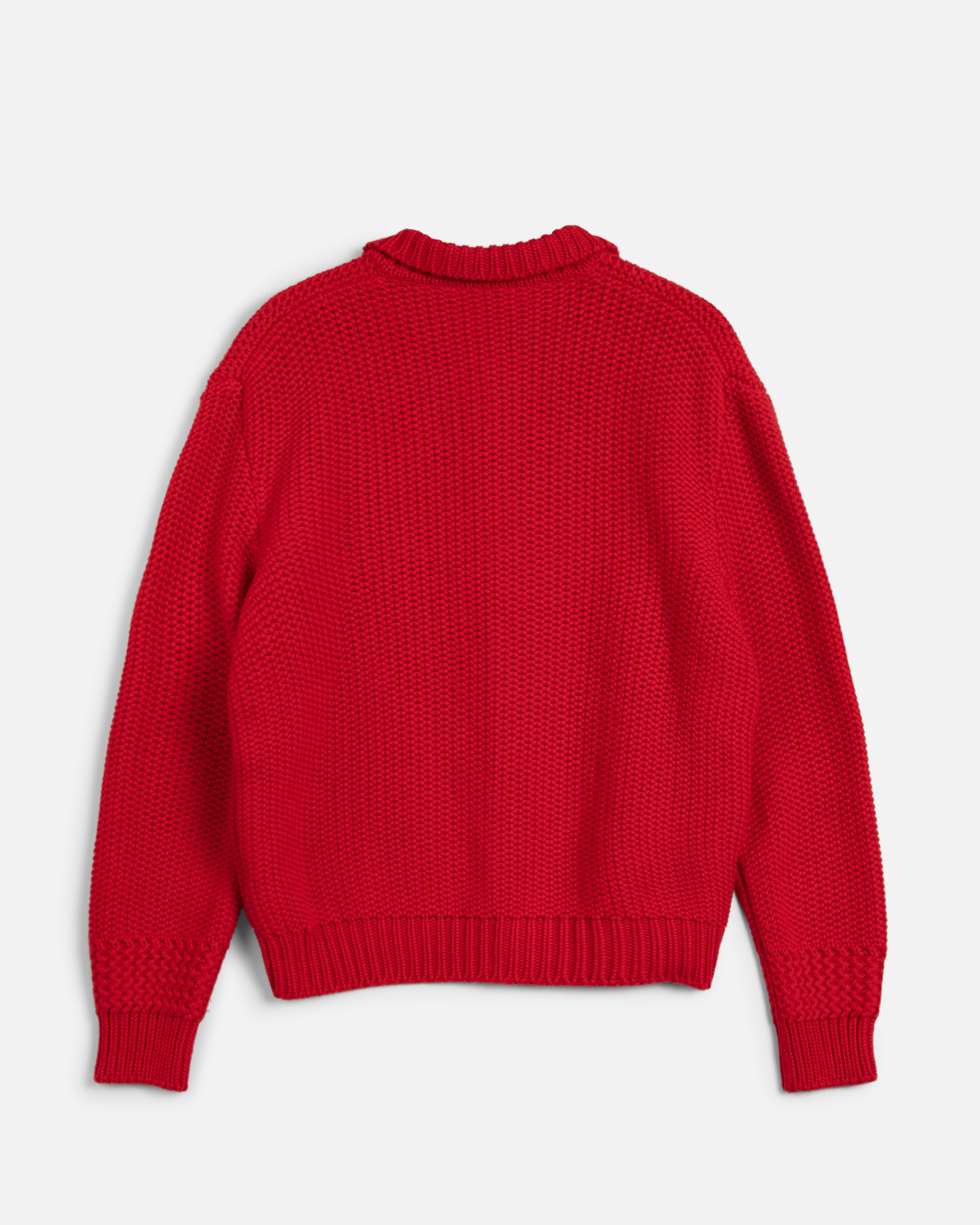Rat Pack Cardigan Red | YMC | You Must Create