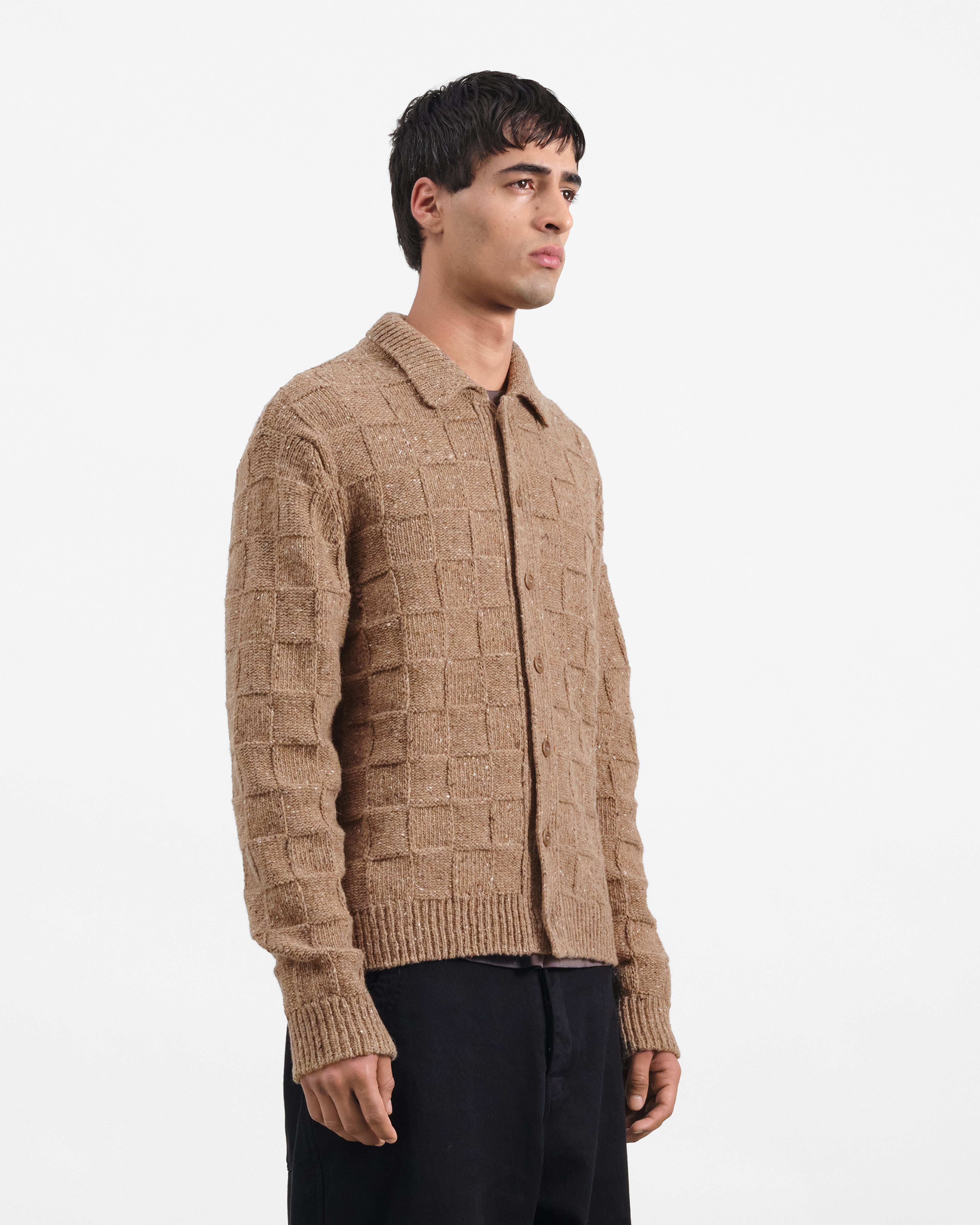 24時間以内発送【美品】YMC Rat Pack Knit Cardigan Rat Pack Cardigan Navy | YMC | You Must Create