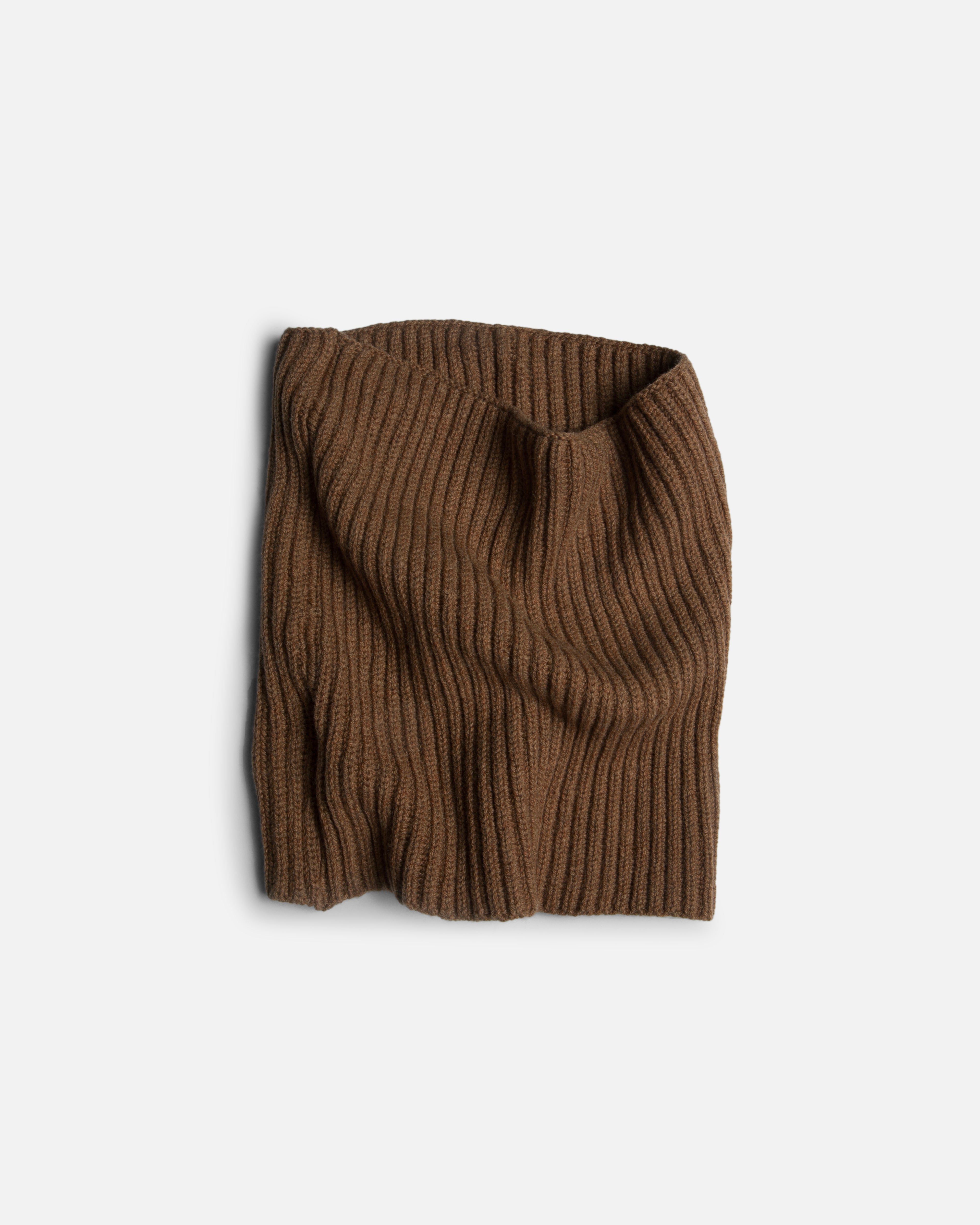 Cashmere Snood Brown | YMC | You Must Create