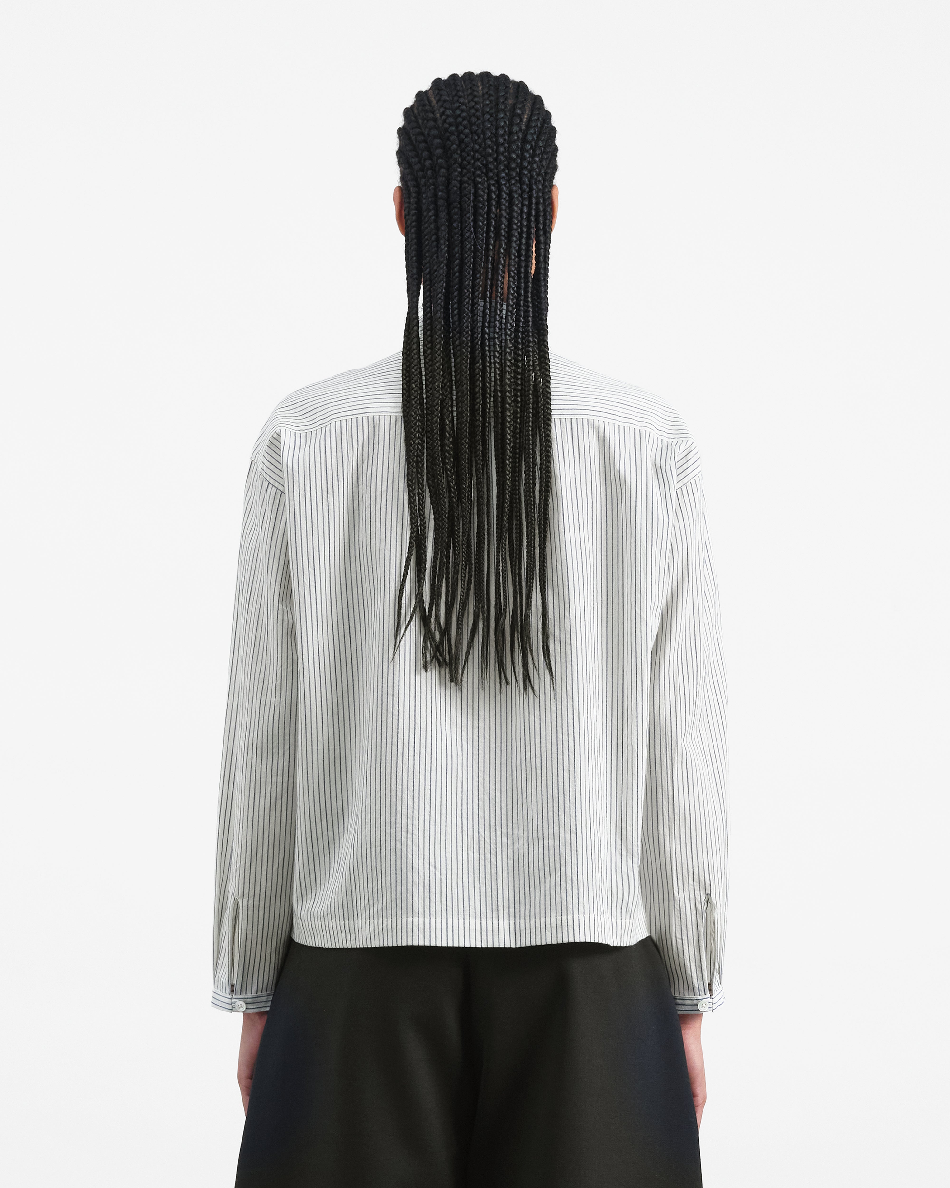Rejina Pyo MARIANNE SHIRT シルク シャツ ブラウス ROPÉ PICNIC(ロペピクニック) / 【WEB限定】ミドル丈きれいめブラウス