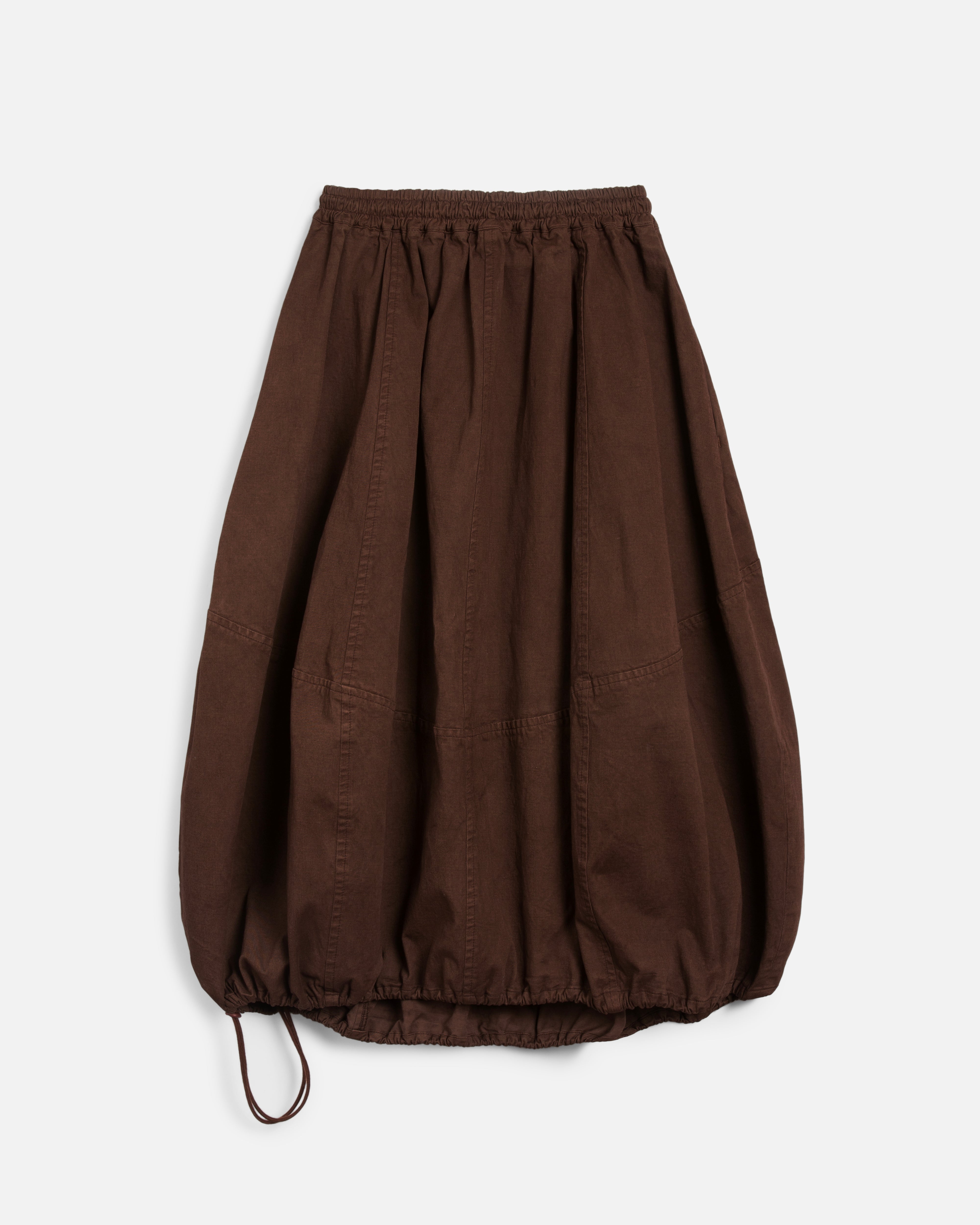 Parachute Skirt Brown | YMC | You Must Create