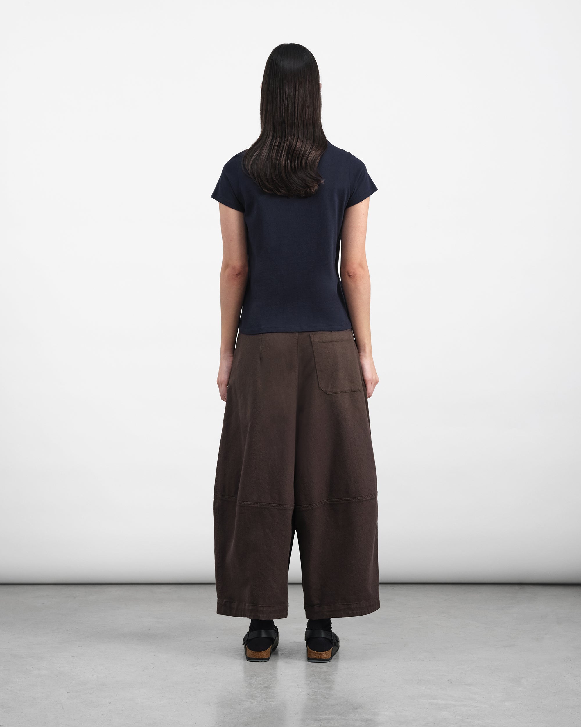 Earth Deadbeat Trouser Brown | YMC | You Must Create