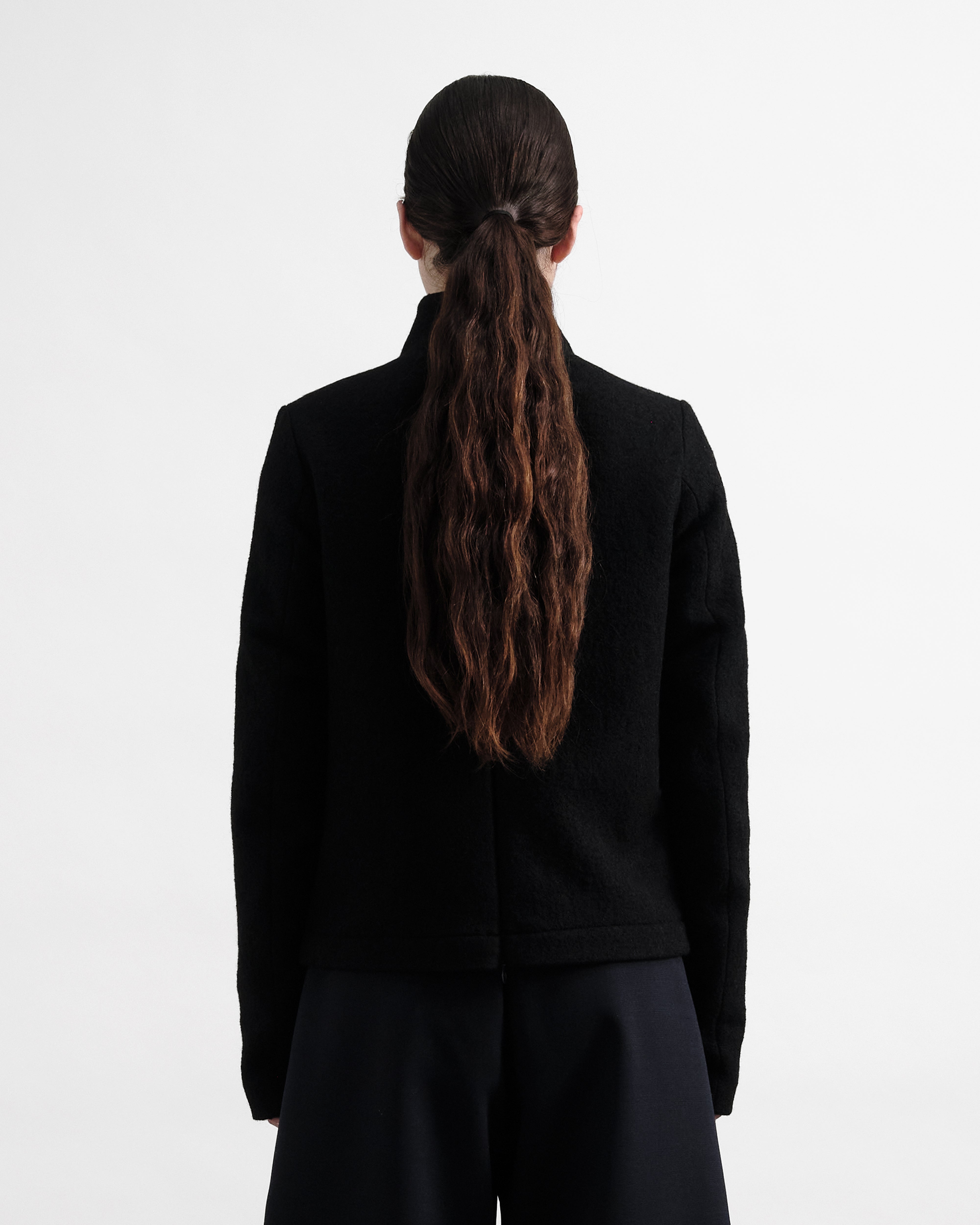 AALTO ジャケット　ブラック D-VEC x ALMOSTBLACK COLLARED BLOUSON / GORE-TEX INFINIUM