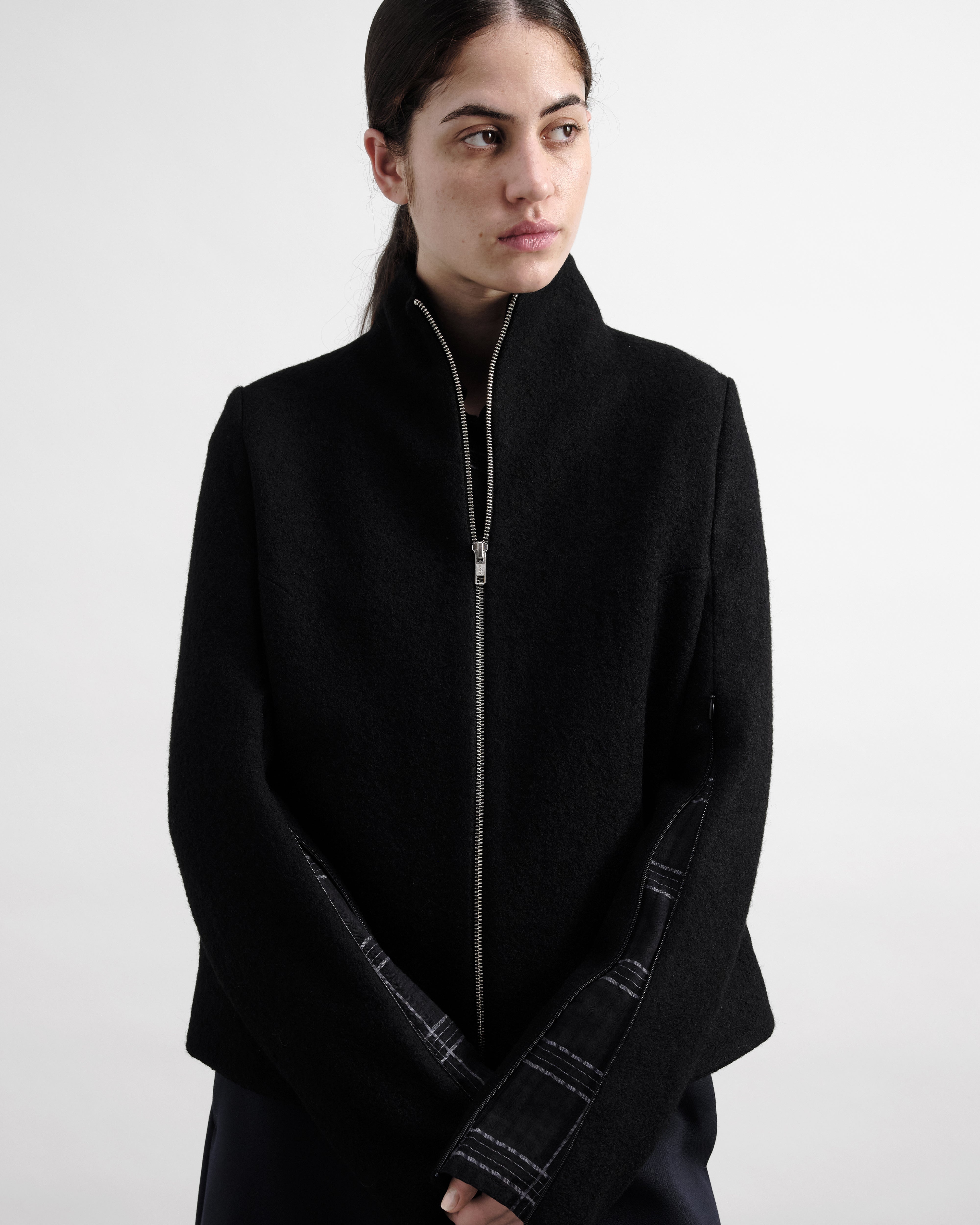 Bjork Zip Jacket Black | YMC | You Must Create