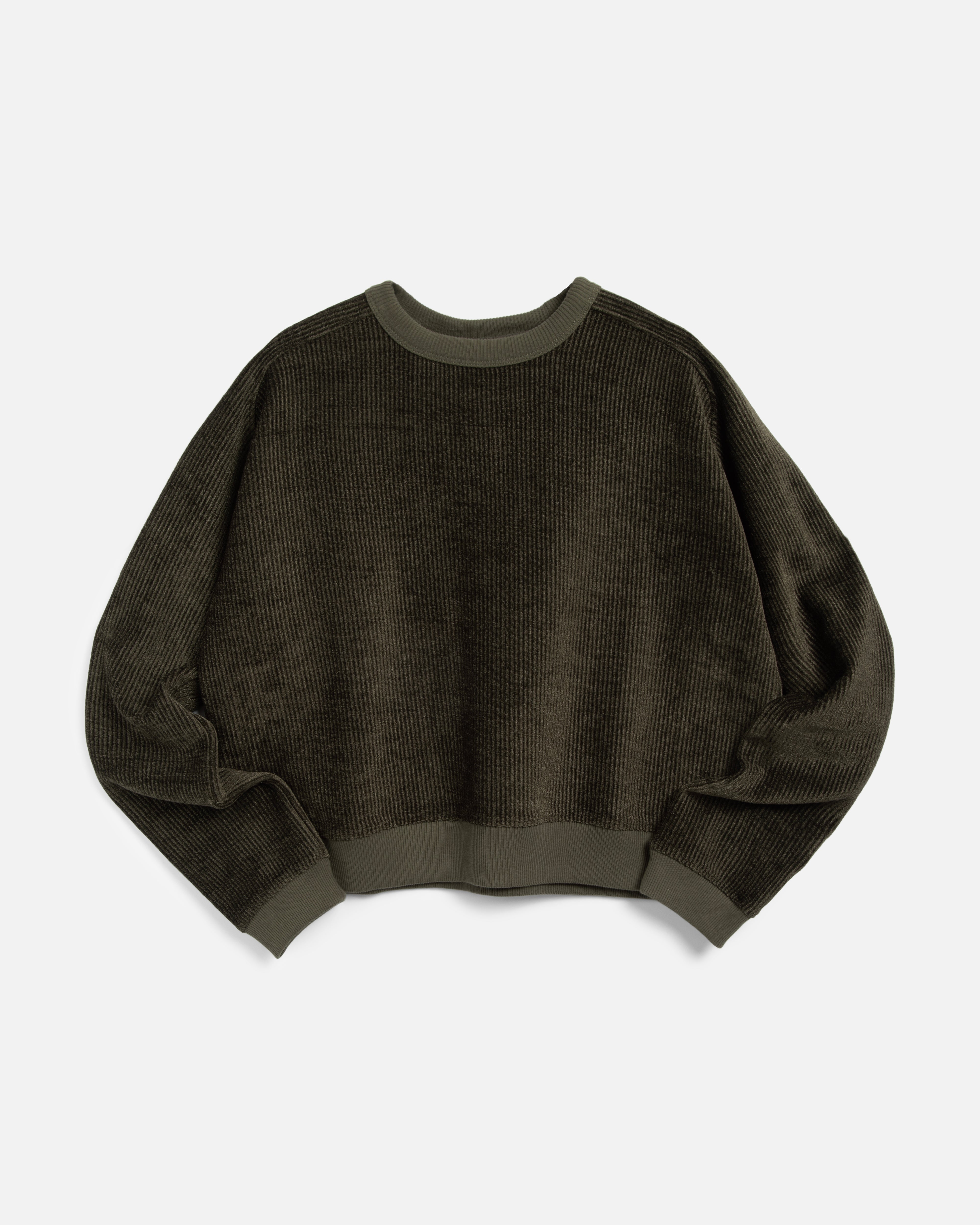 Almost Grown Sweatshirt Olive | YMC | You Must Create