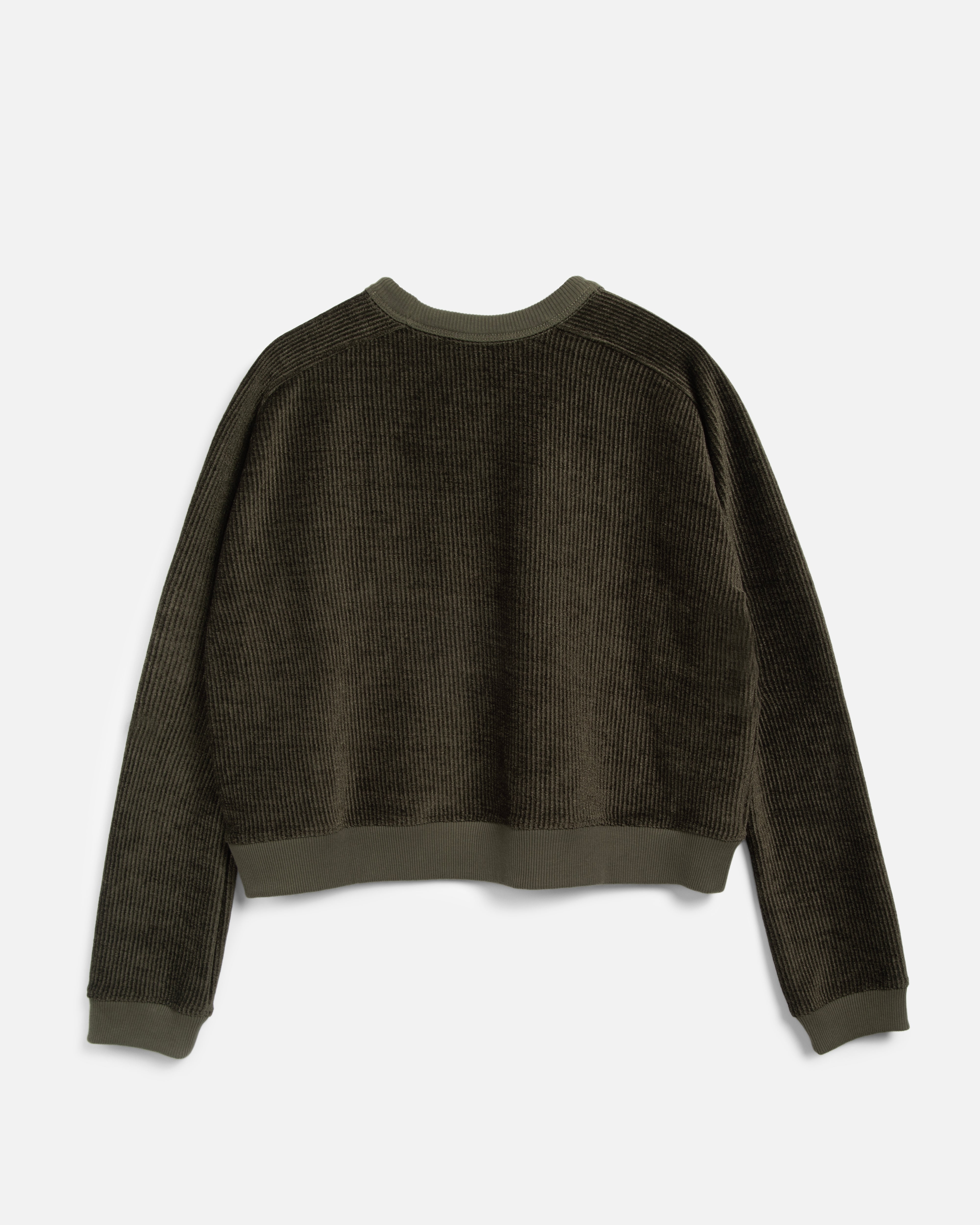Almost Grown Sweatshirt Olive | YMC | You Must Create