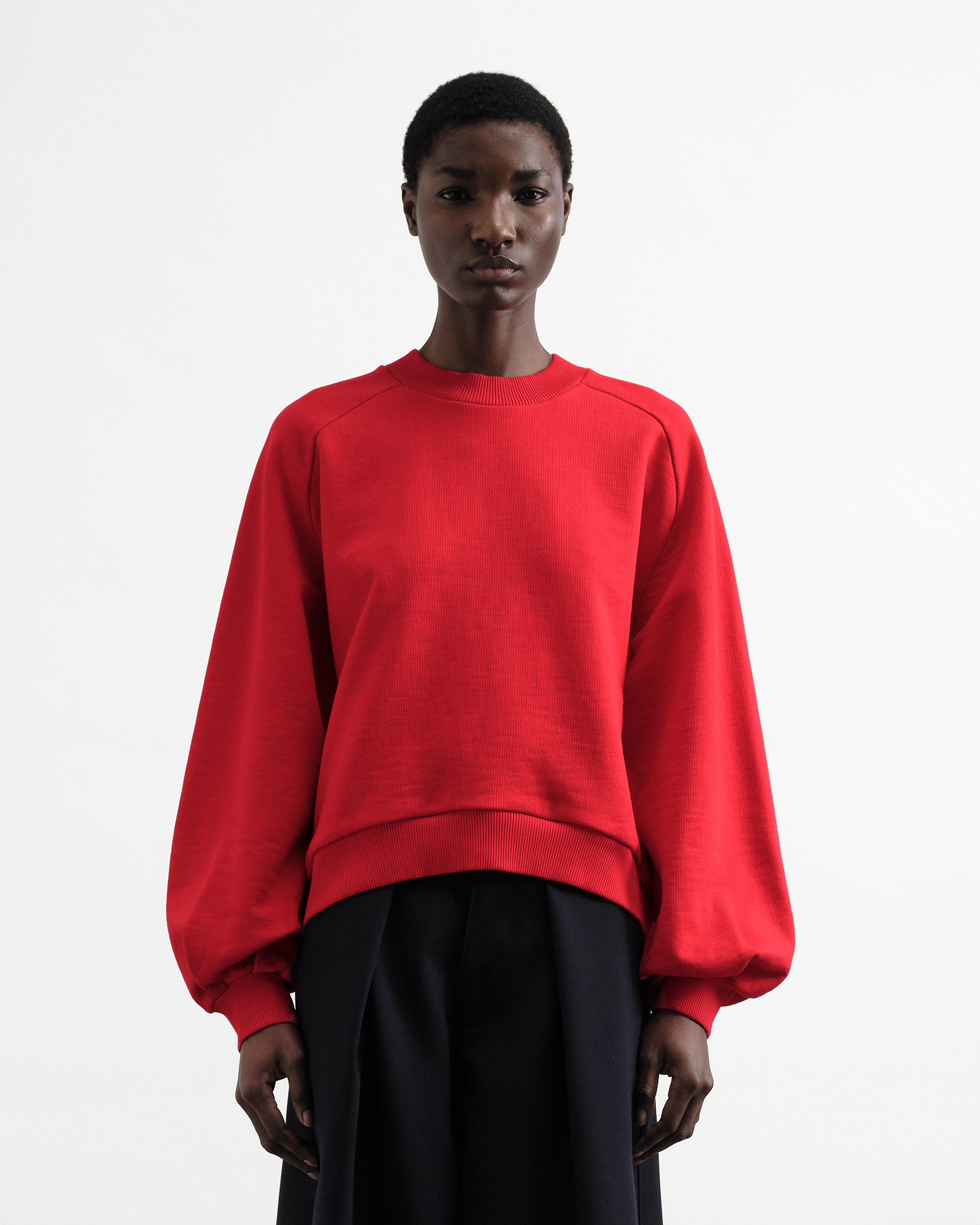 Bellow Sweatshirt Red | YMC | You Must Create