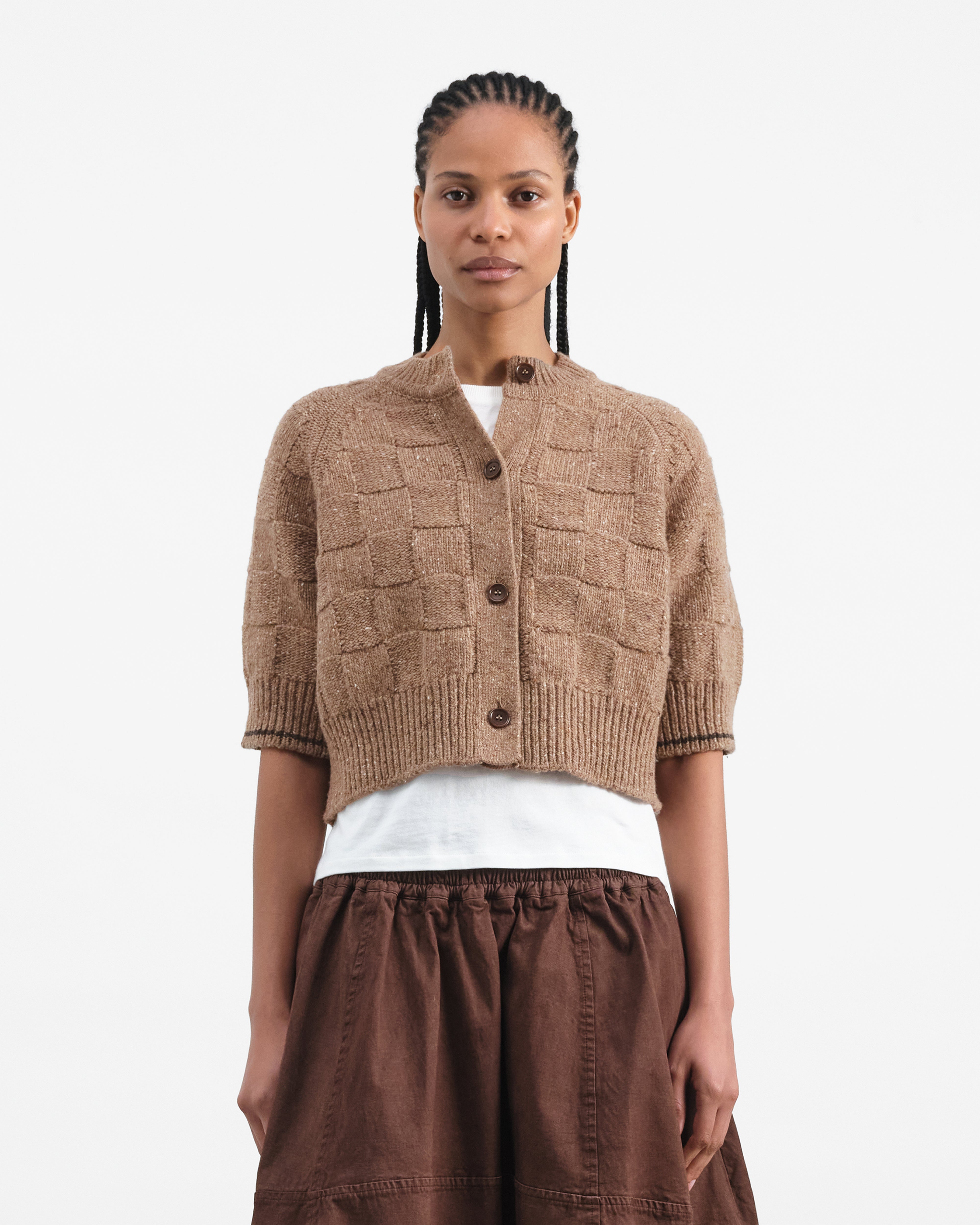 Kwai Knit Brown | YMC | You Must Create