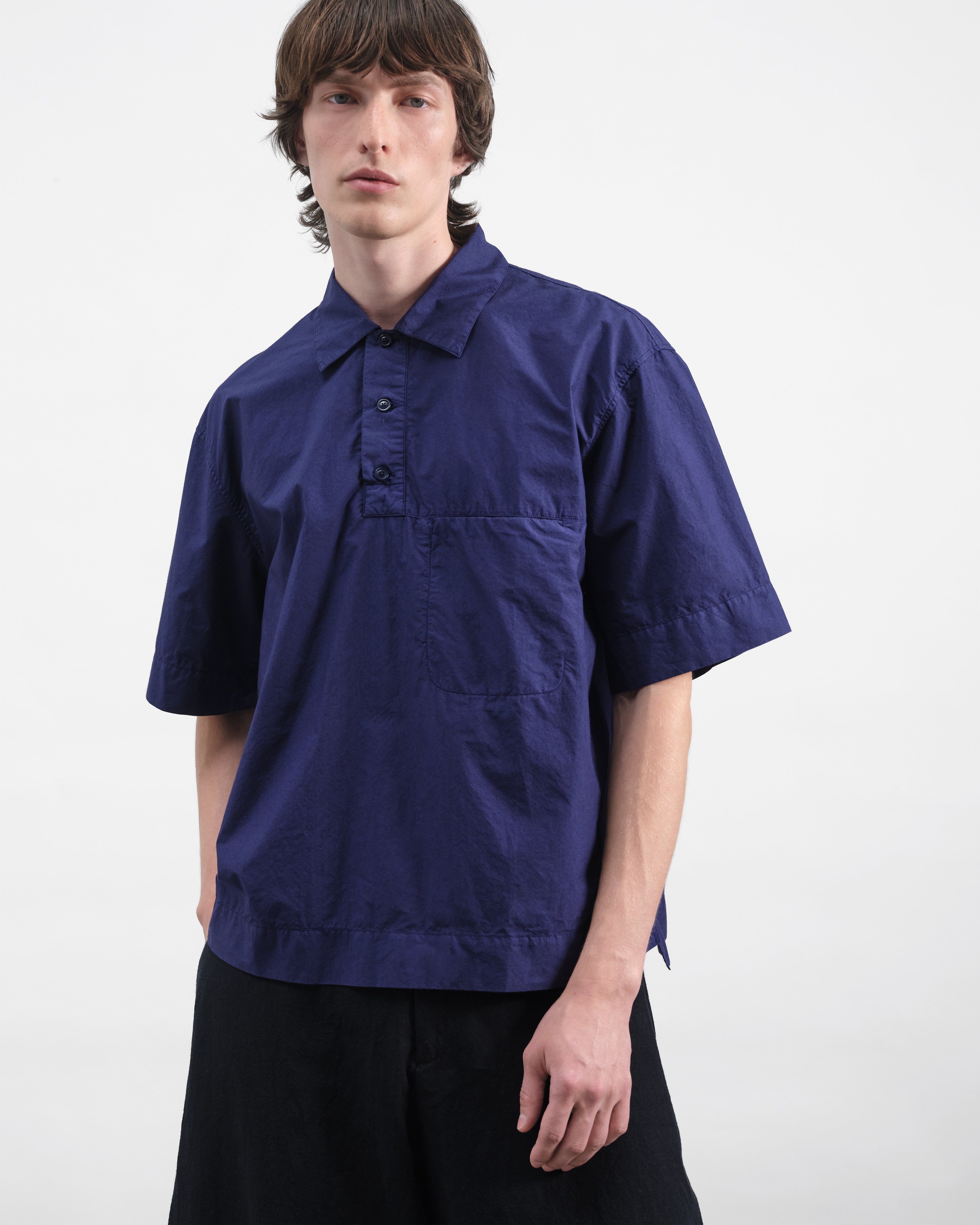 TCR Polo Shirt Blue | YMC | You Must Create