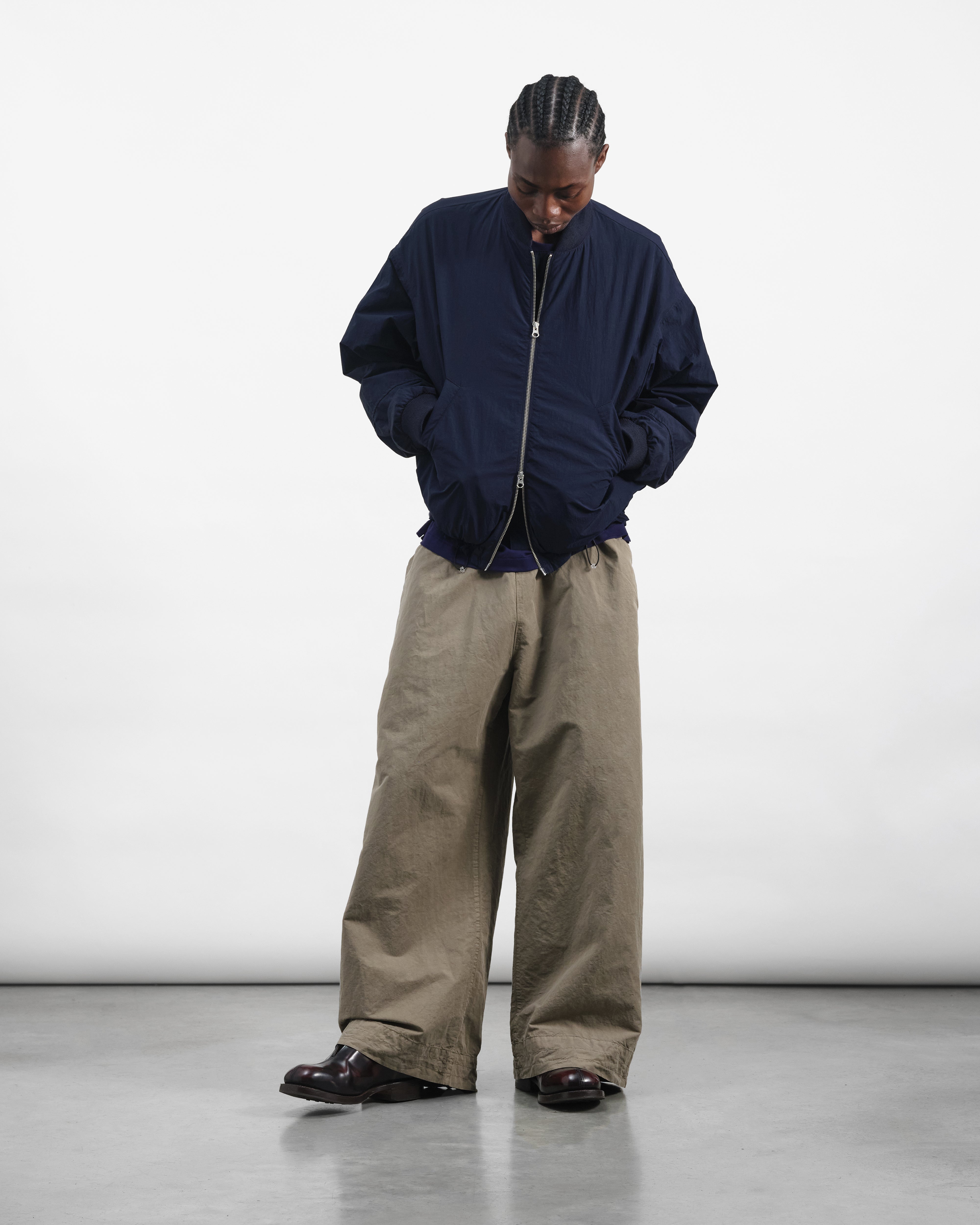 Basement Bomber Jacket Navy | YMC | You Must Create