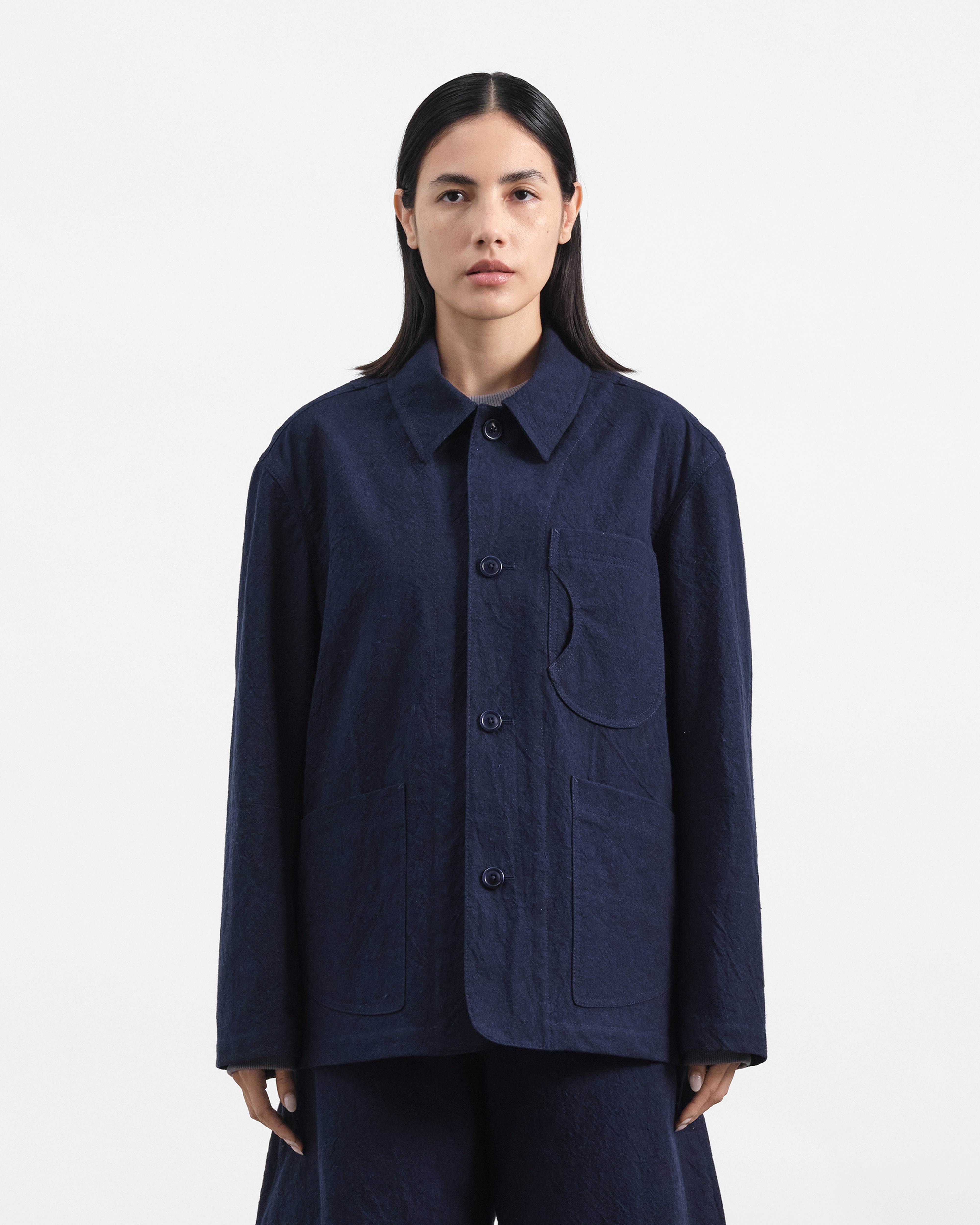 Construction Jacket Navy | YMC | You Must Create