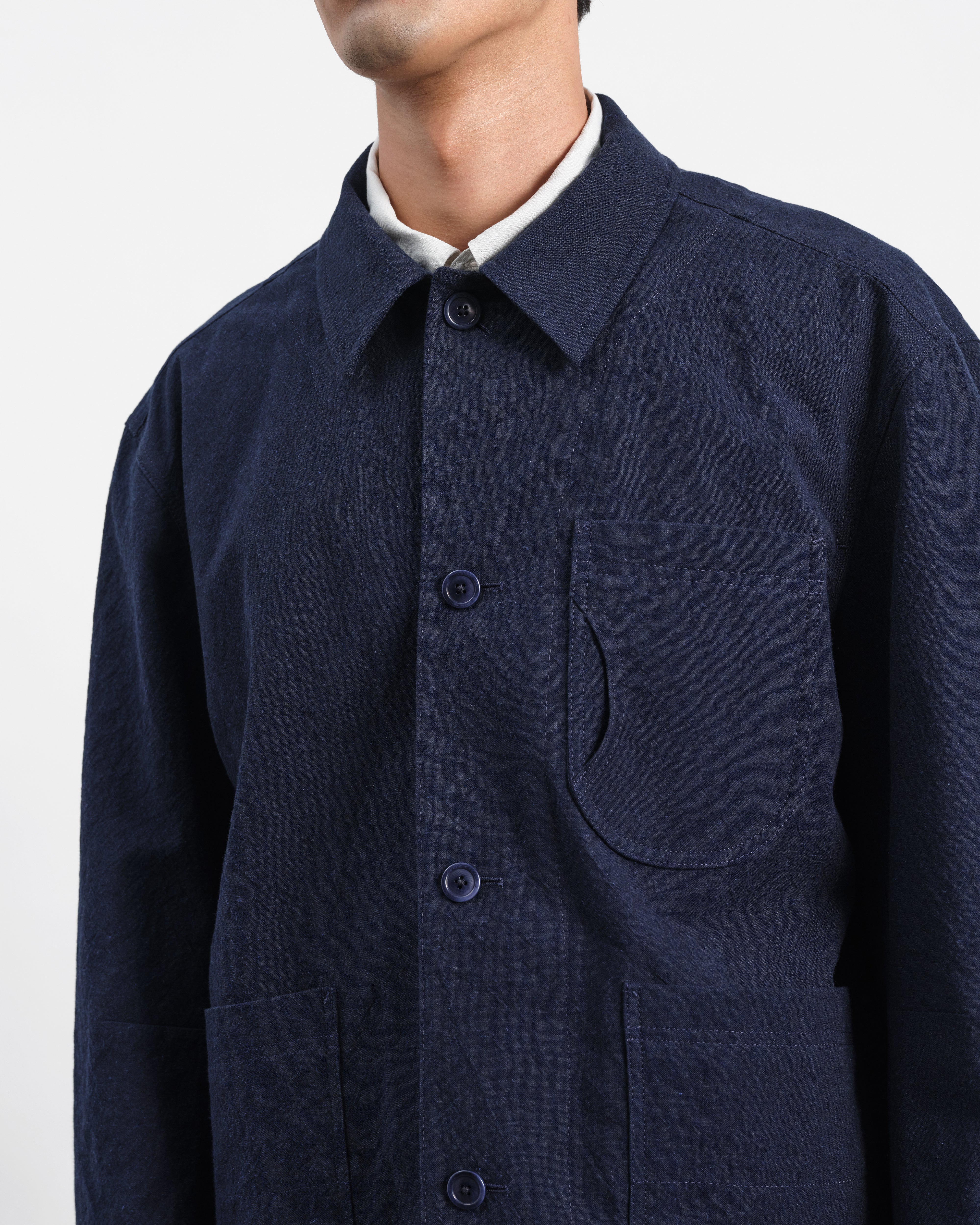 Construction Jacket Navy | YMC | You Must Create