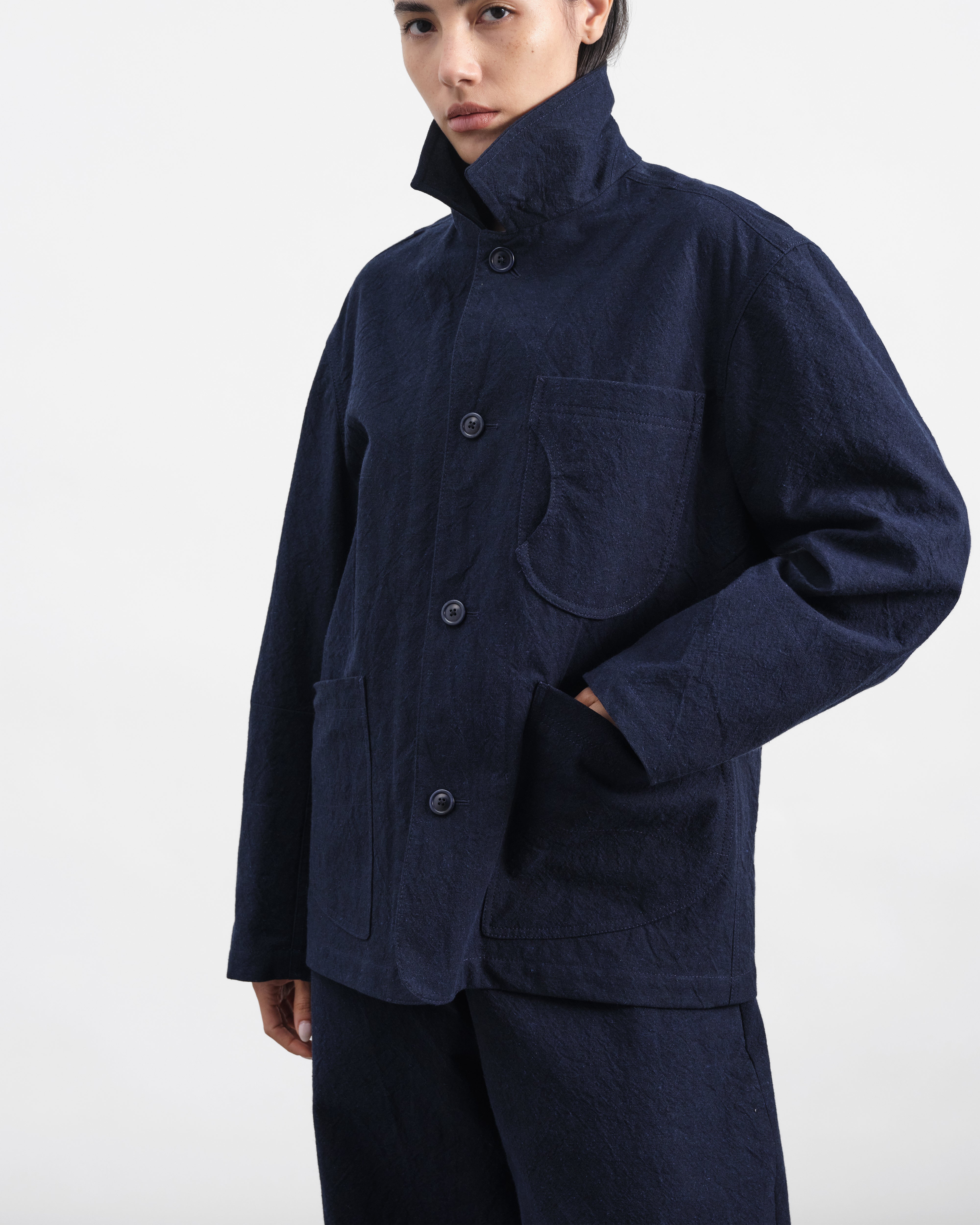 ジャケット・アウター You Must Create YMC ergonomics jacket Construction Jacket Navy | YMC | You Must Create