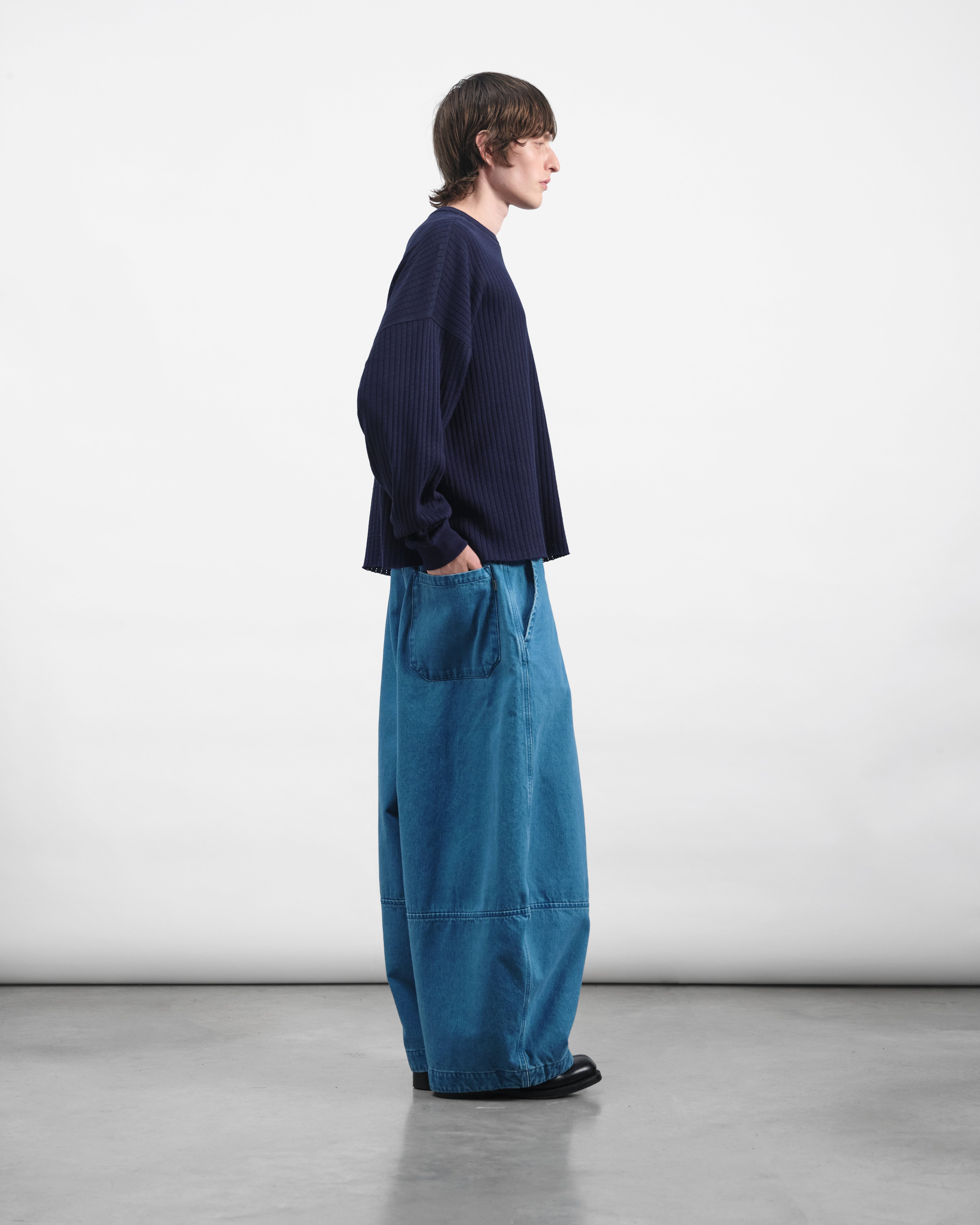 Studio Sweatshirt Navy | YMC | You Must Create