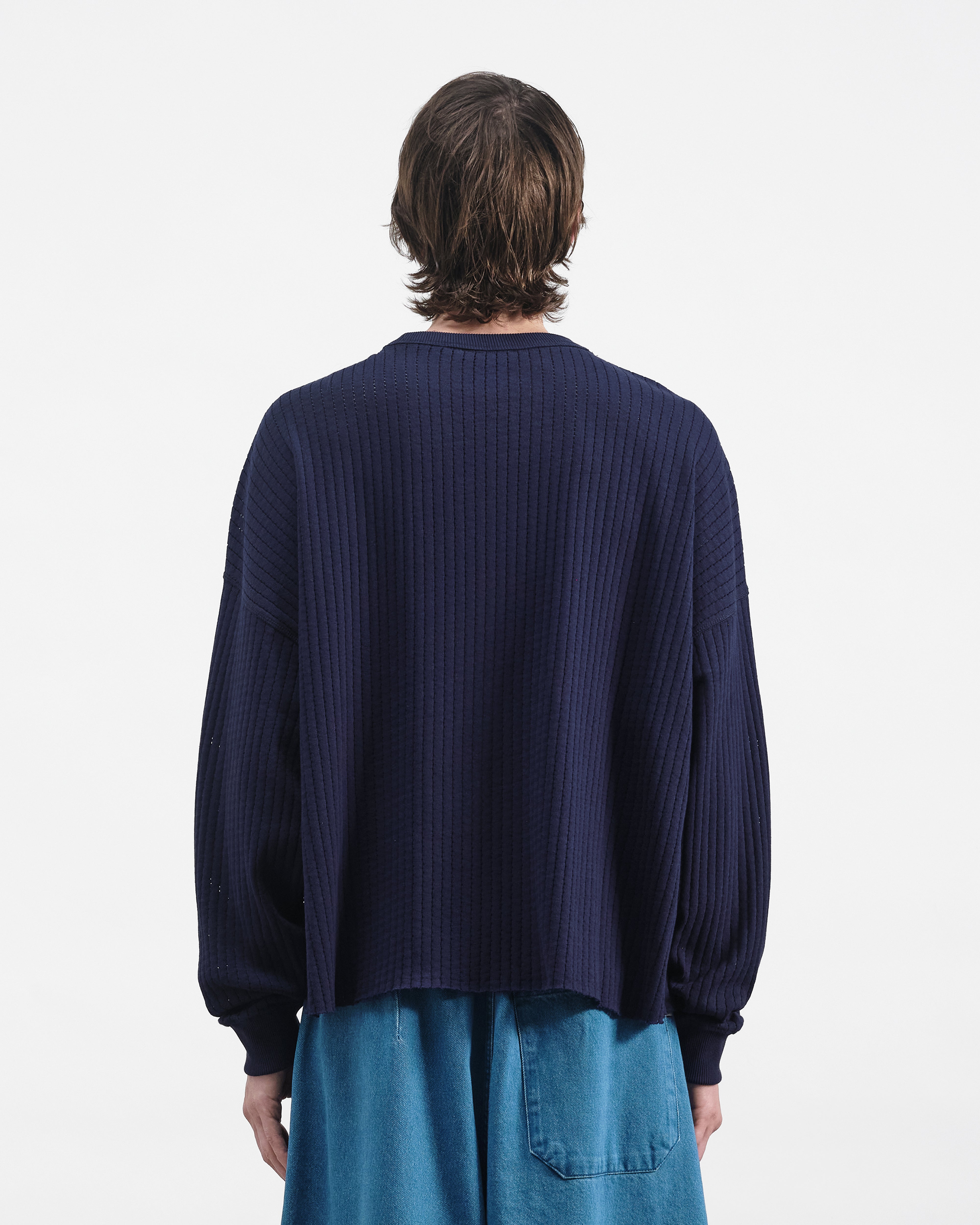 Studio Sweatshirt Navy | YMC | You Must Create