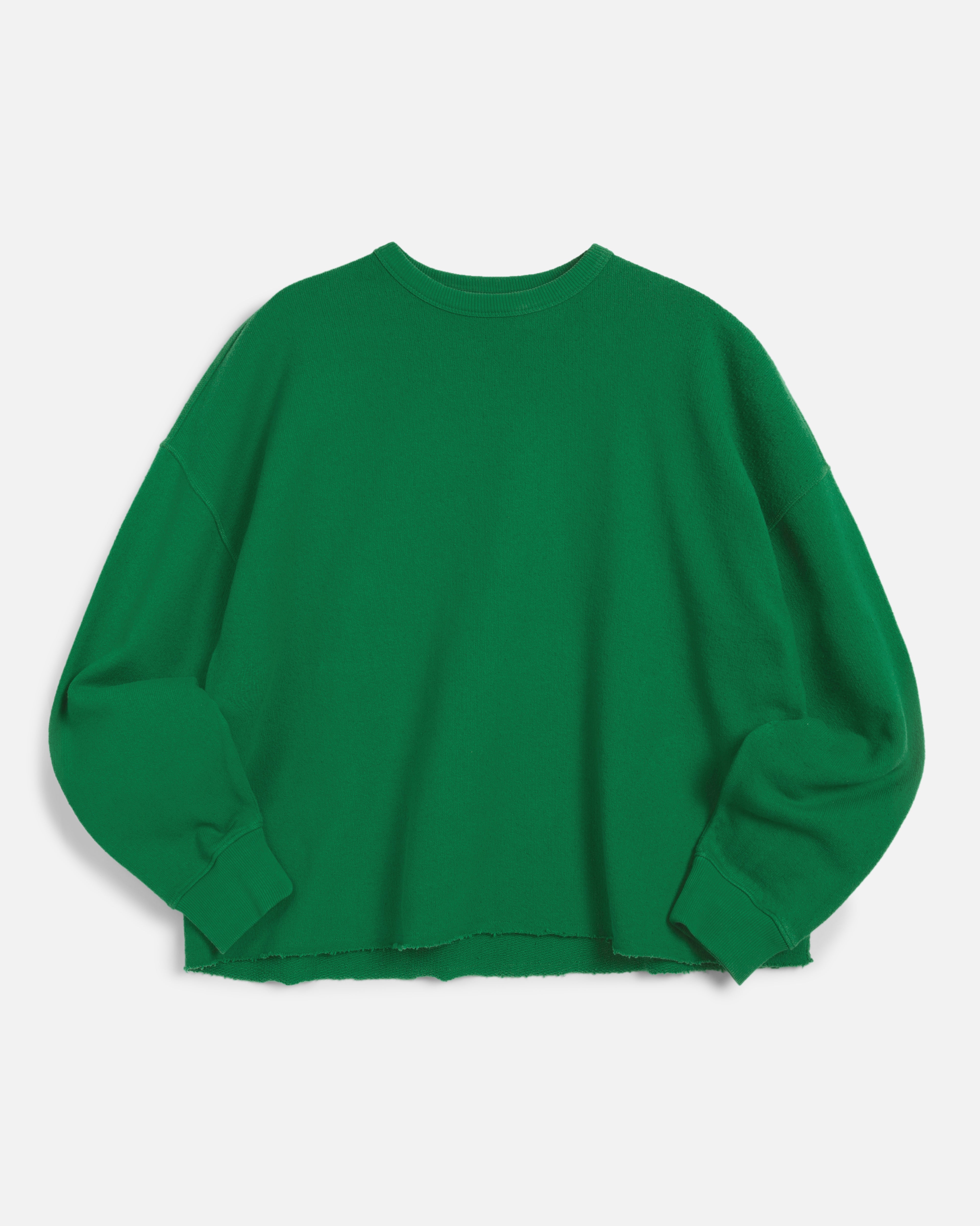 Studio Sweatshirt Green | YMC | You Must Create
