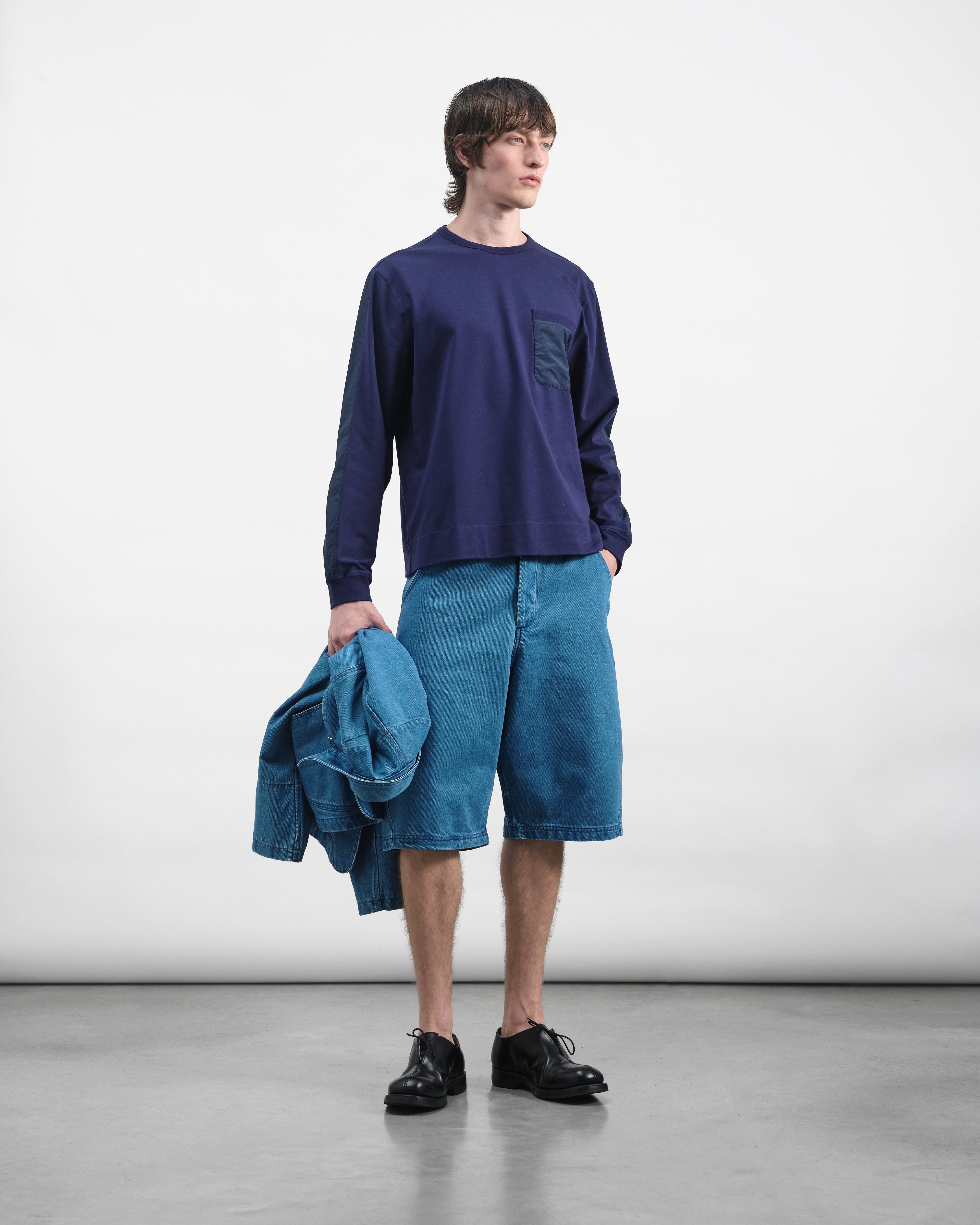 MLVINCE DENIM SHORTS – INDIGO 32 Twisted Short Indigo | YMC | You Must Create